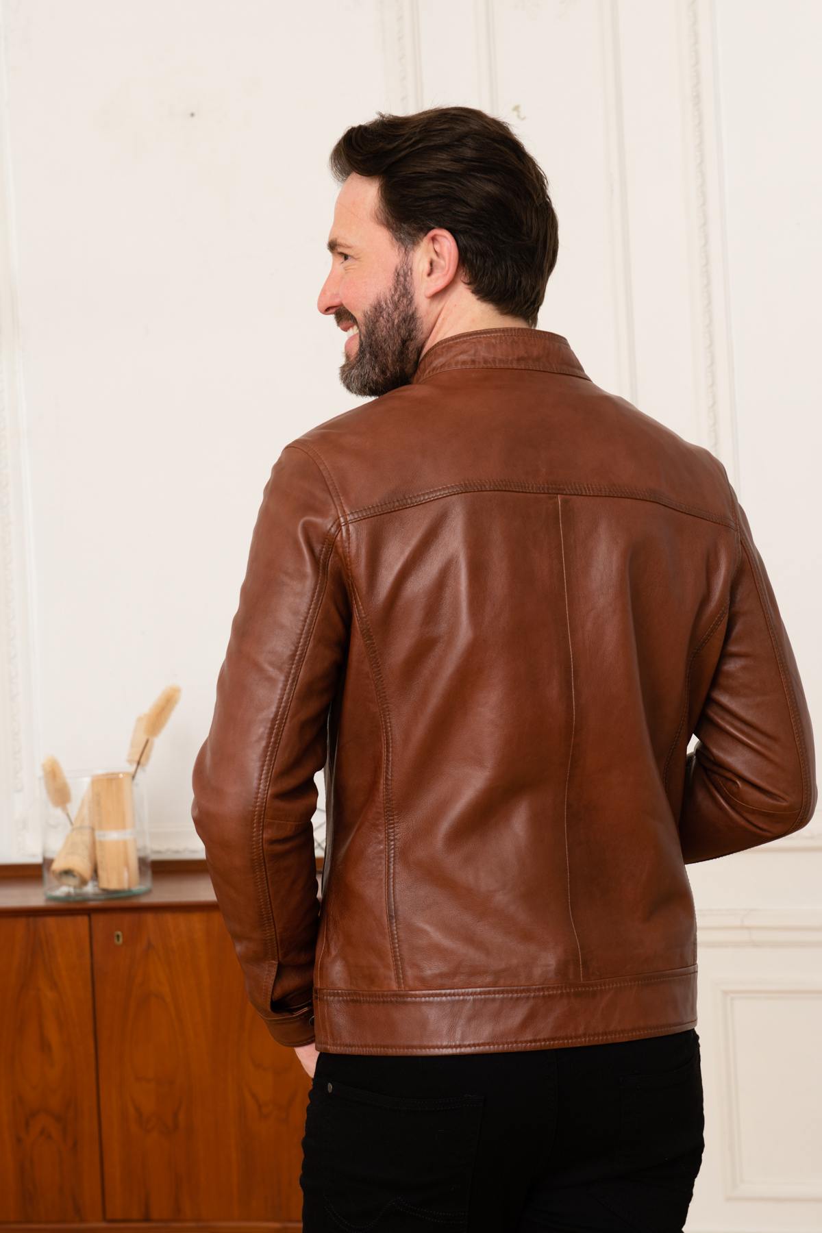 Giacche Uomo Cityzen JACKSON COGNAC — vista 6
