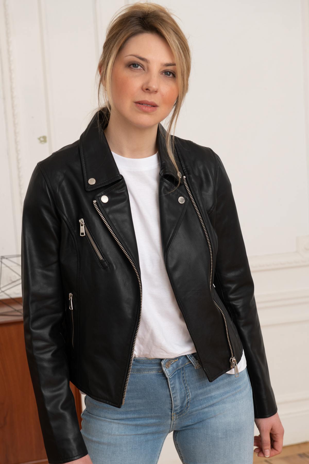 Chaqueta Mujeres Redskins BRIDGET HOLSTER BLACK — vista 5