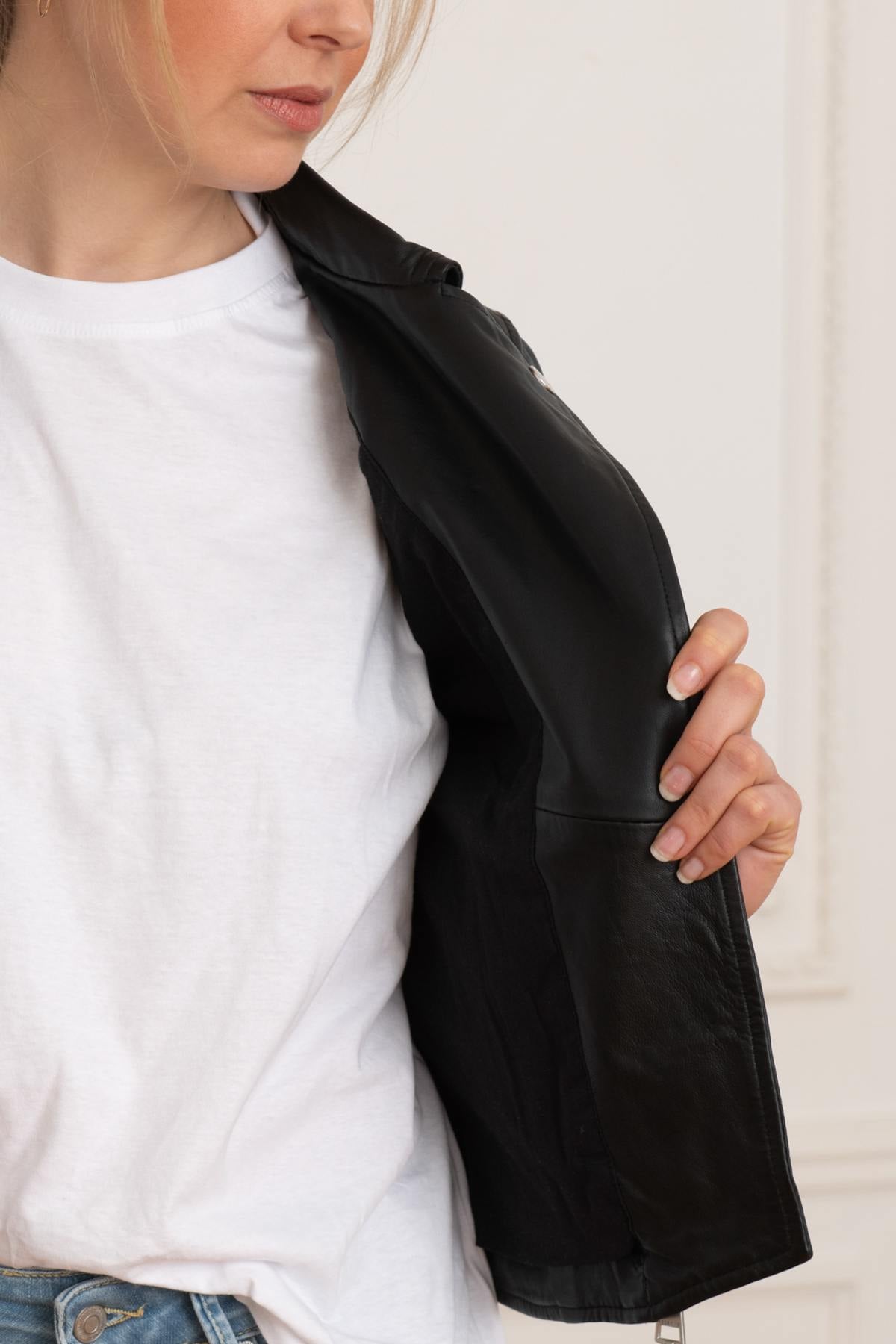 Chaqueta Mujeres Redskins BRIDGET HOLSTER BLACK — vista 7