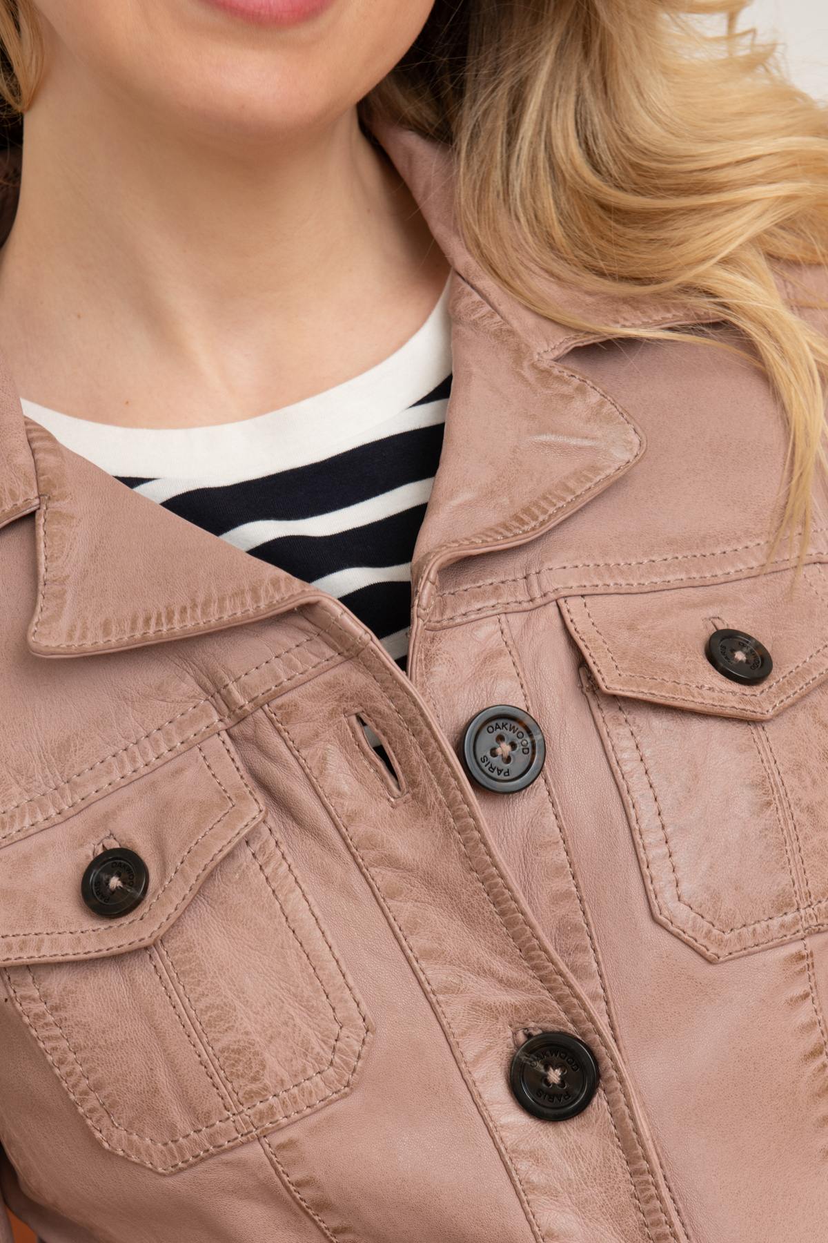 Blouson Femme Oakwood CALIFORNIA ROSE VIEILLI 636 — vue 9