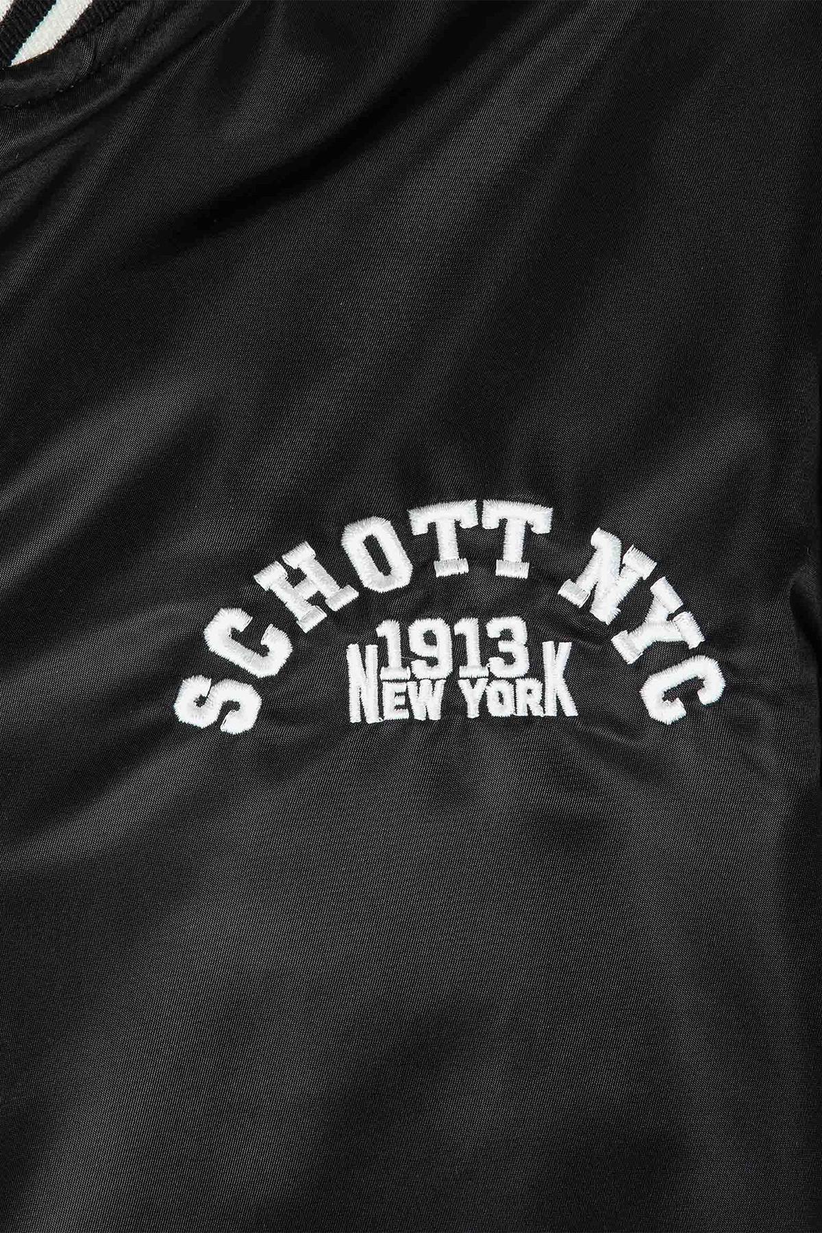 Chaqueta Hombre Schott PRINCETON1RS BLACK — vista 3