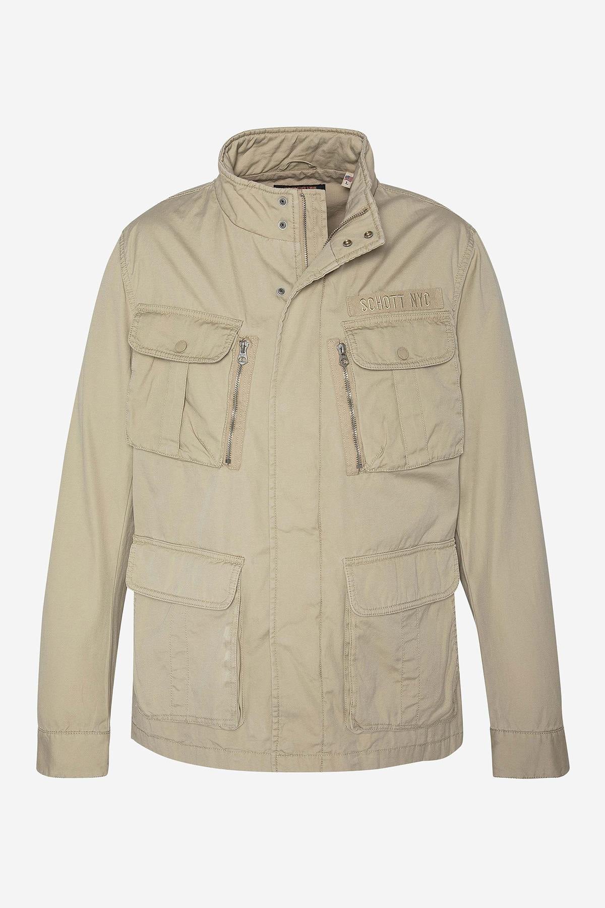 Herren Jacke Schott M1941X LT BEIGE — Ansicht 6