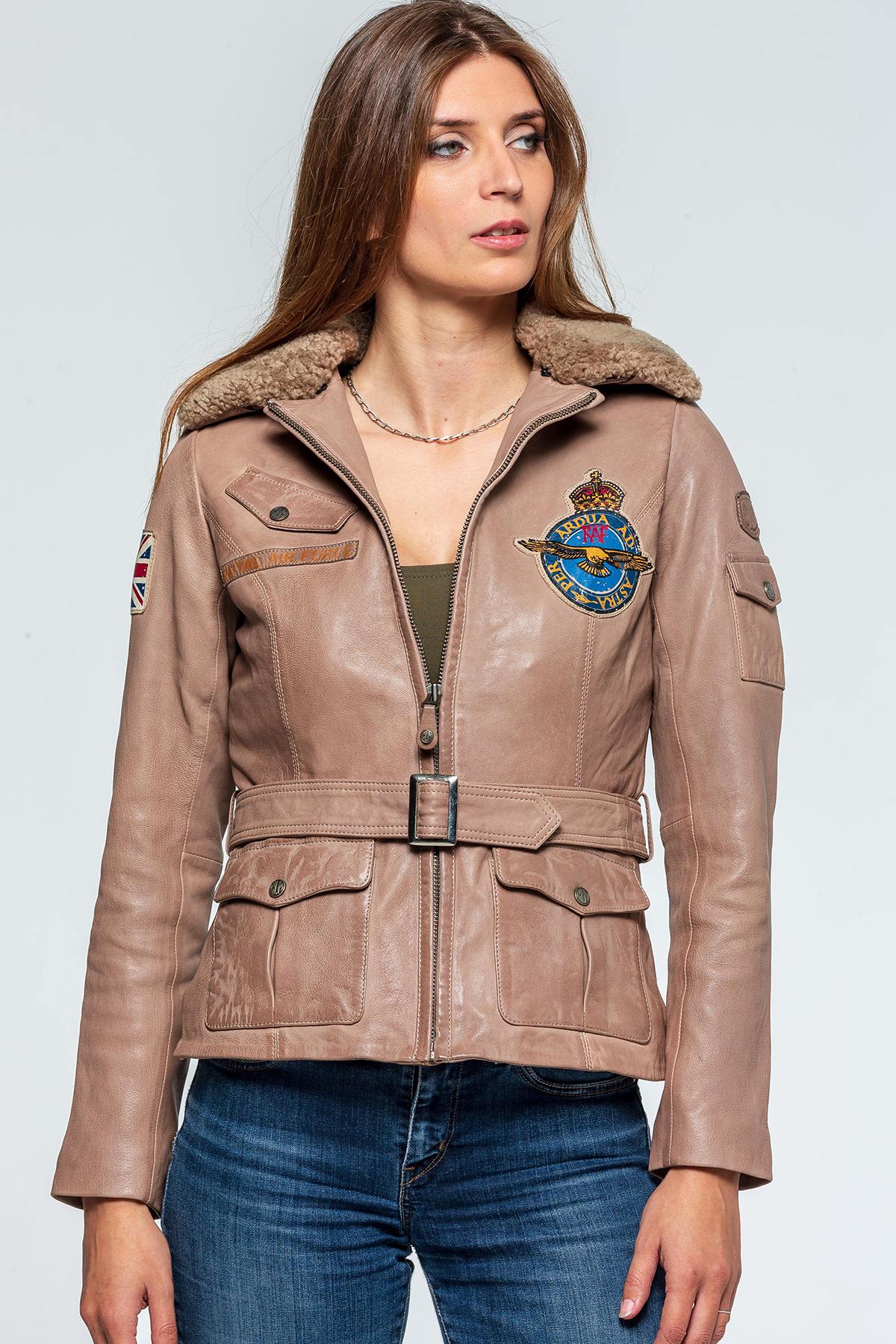 Cazadora Mujeres Royal Air Force SPITFIRE RAF BEIGE — vista 1