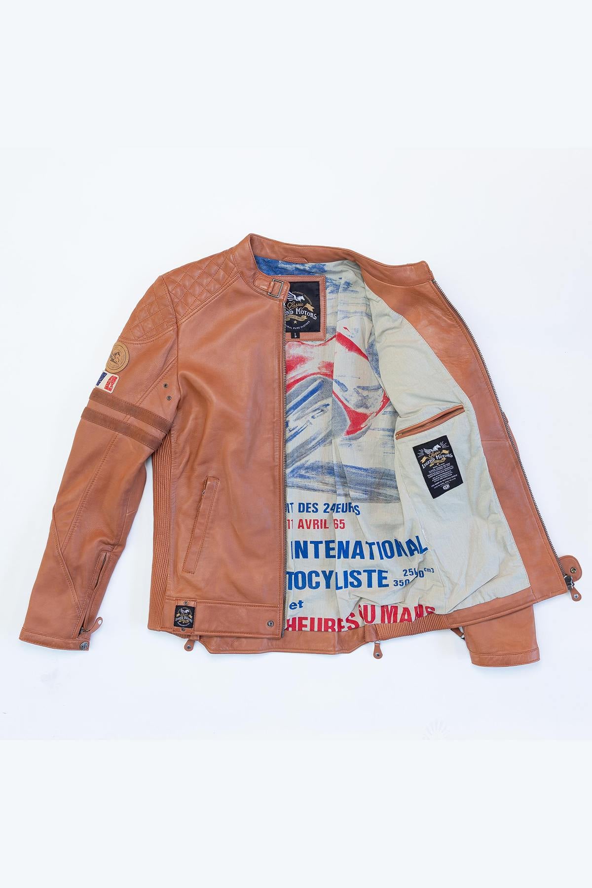 Herren Jacke 24h Le Mans SILVERSTONE SHEEP CROWN HAVANE — Ansicht 2