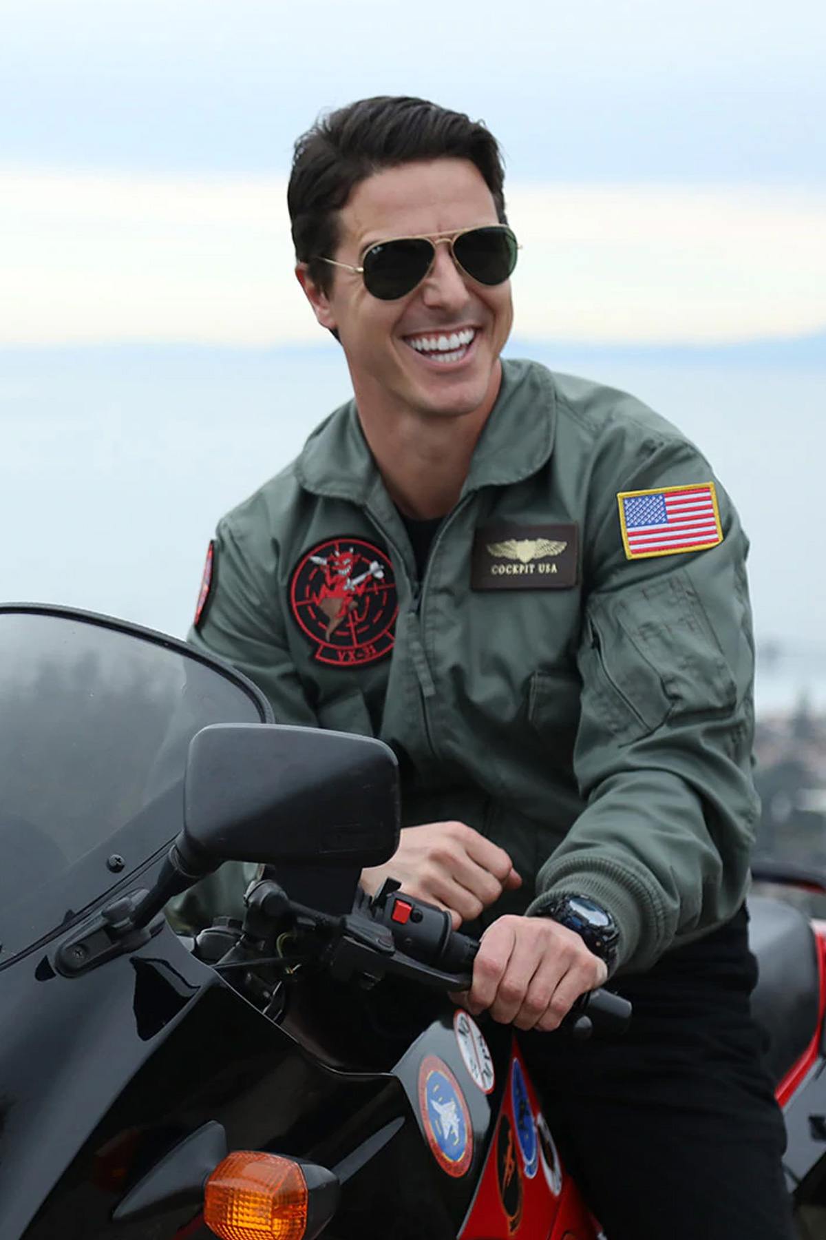 Giacche Uomo Top Gun Z24A103 TOP GUN “MOVIE HERO” CWU-36/P  — vista 1