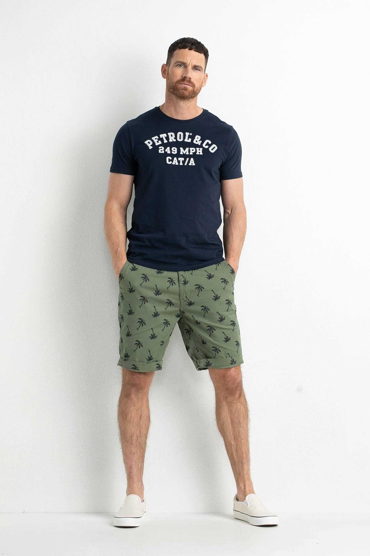 Herren Short Petrol Industries M-1020-SHO526 6134 DUSTY ARMY — Ansicht 2