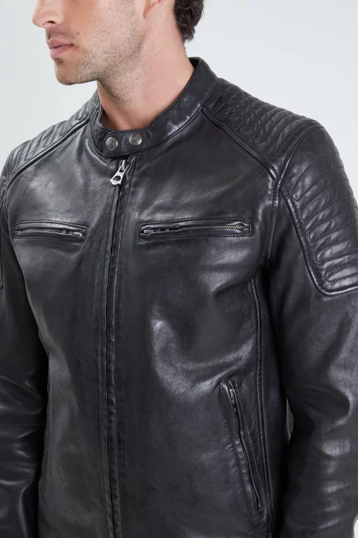 Chaqueta Hombre Daytona STIRLING LAMB PAOLO BLACK — vista 2