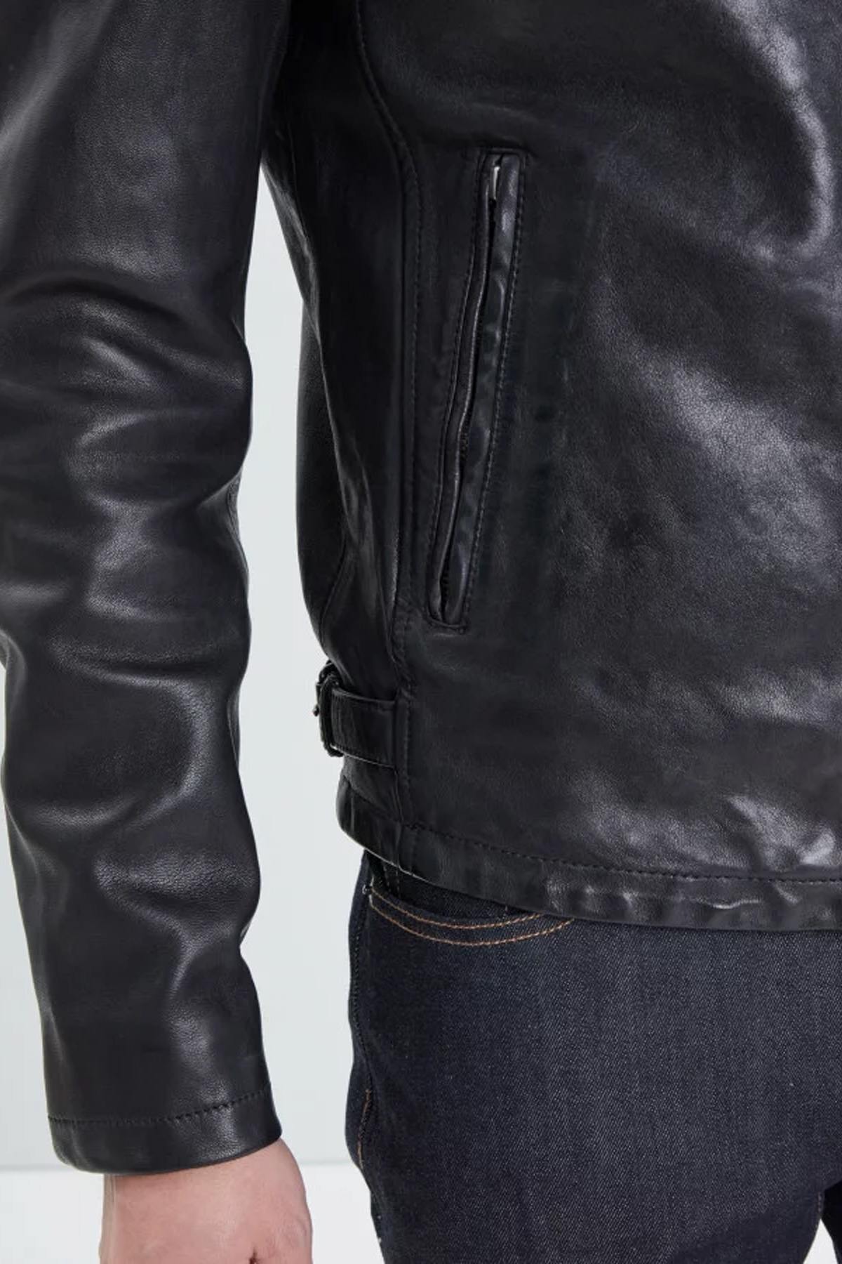 Chaqueta Hombre Daytona STIRLING LAMB PAOLO BLACK — vista 5