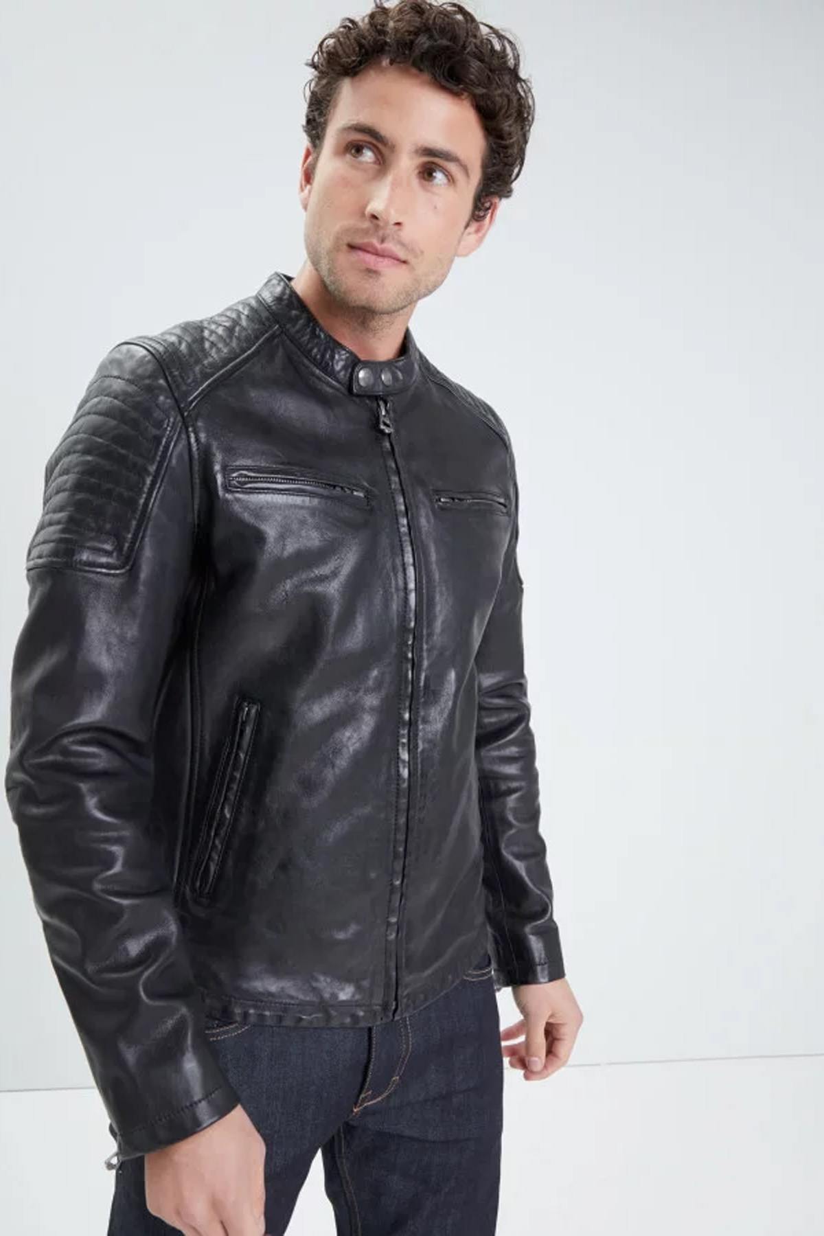 Chaqueta Hombre Daytona STIRLING LAMB PAOLO BLACK — vista 3
