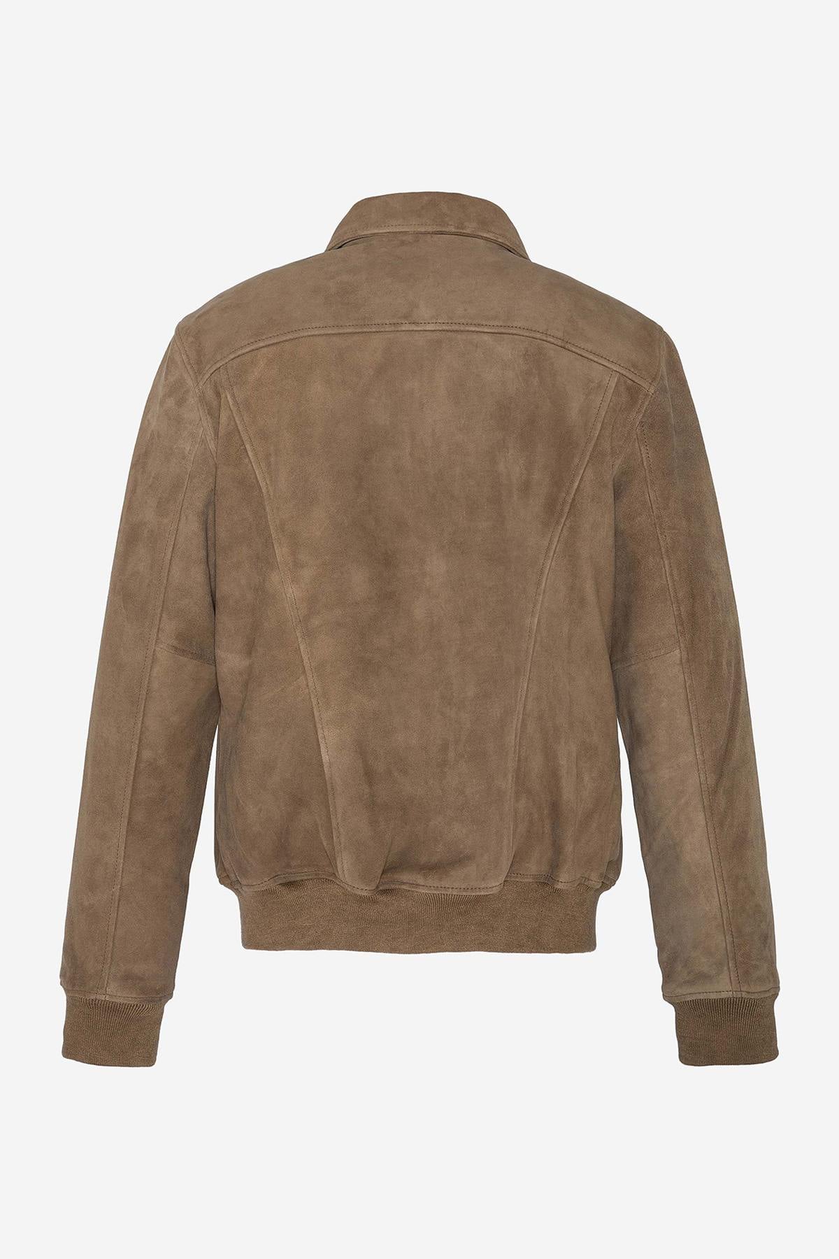 Chaqueta Hombre Schott LCYALESS DARK BEIGE — vista 2