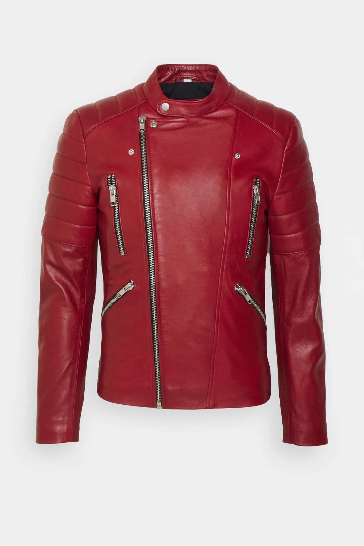 Herren Jacke Serge Pariente GLADIATOR AG RED — Ansicht 1