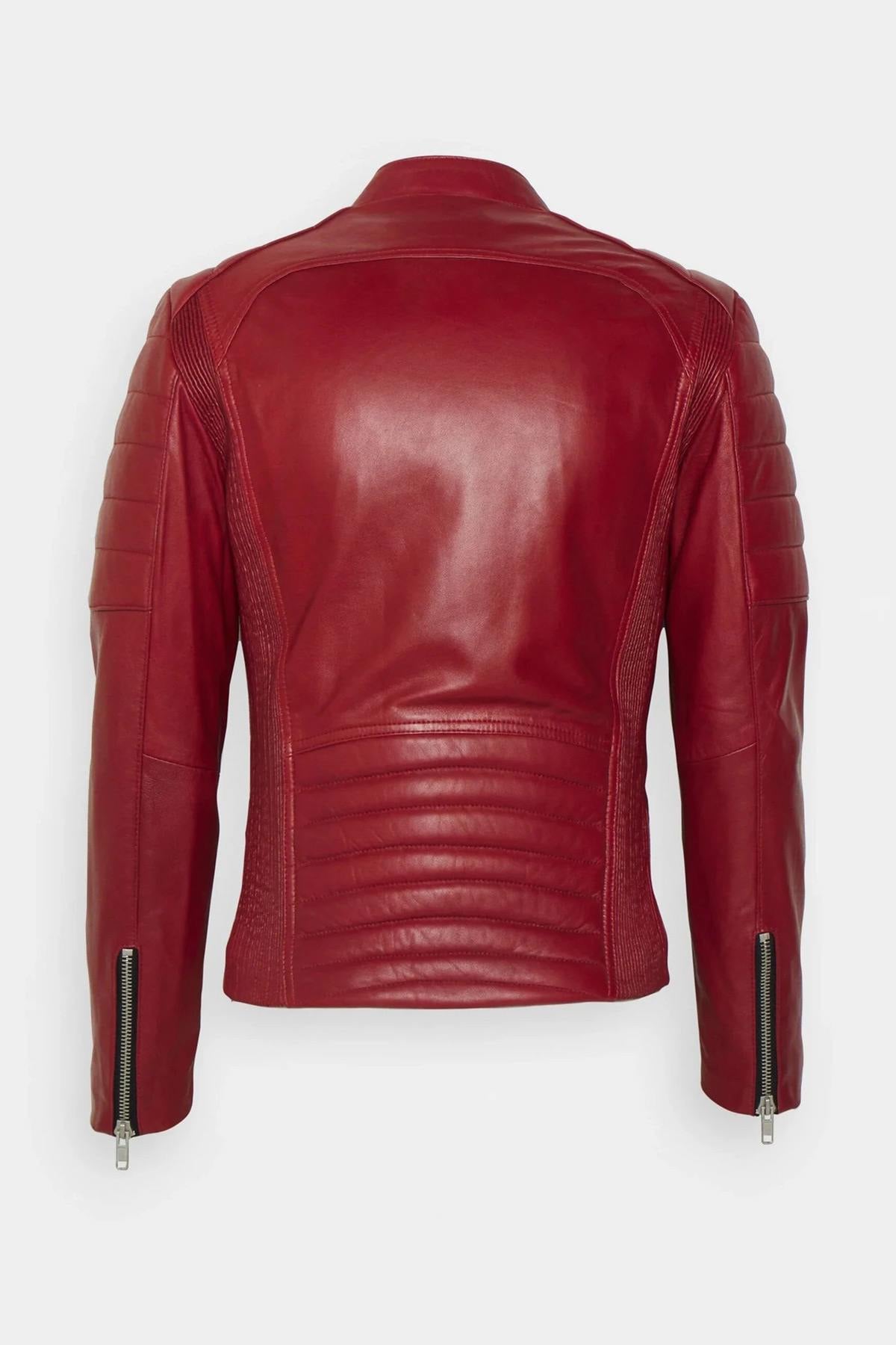 Herren Jacke Serge Pariente GLADIATOR AG RED — Ansicht 2