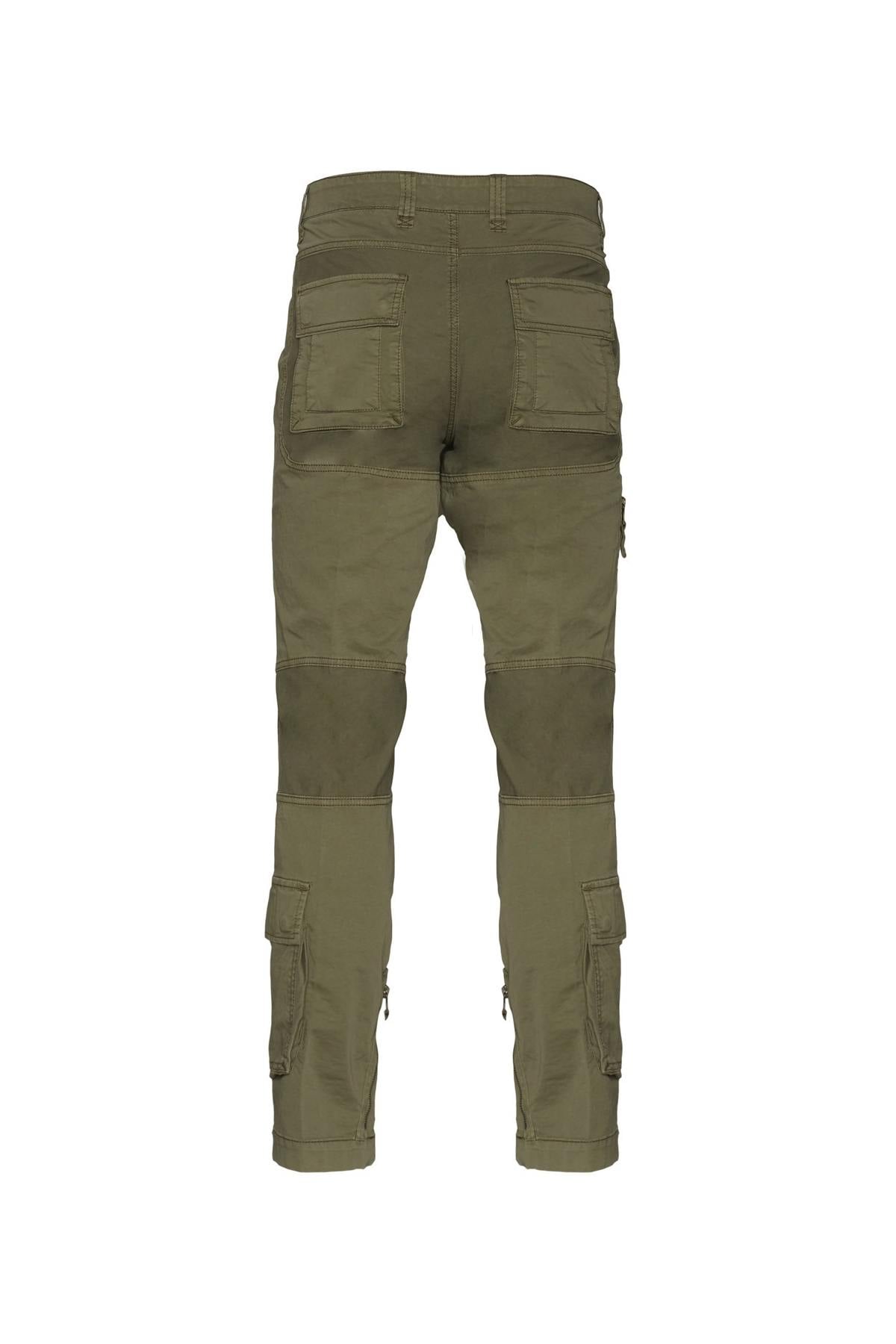 Pantaloni Uomo Aeronautica Militare PA1387CT1493 39261 GREEN — vista 4