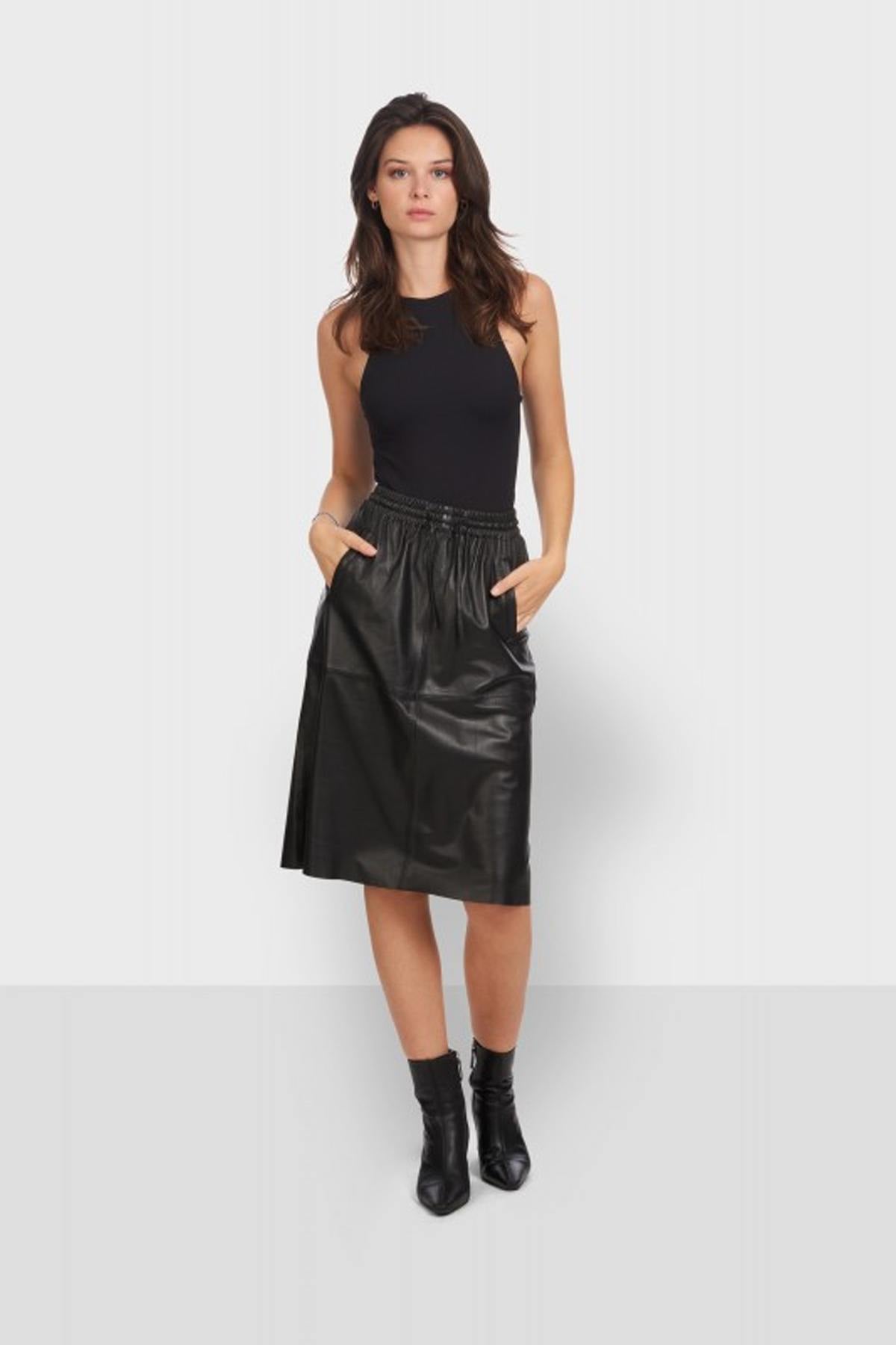 Jupe/robe Femme Oakwood BAMBA NOIR 501 — vue 2
