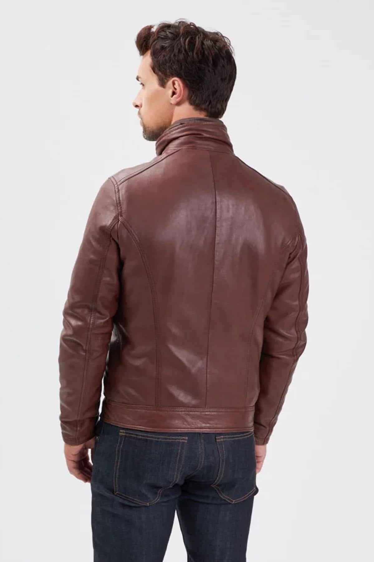 Blouson Homme Daytona FALCON IC SHEEP MANILA BISON — vue 6