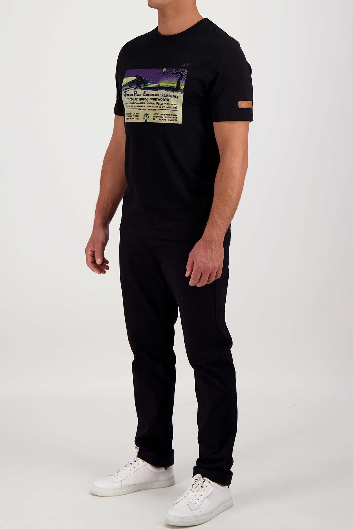 Camiseta Hombre 24h Le Mans TSM23-005 NOIR — vista 2