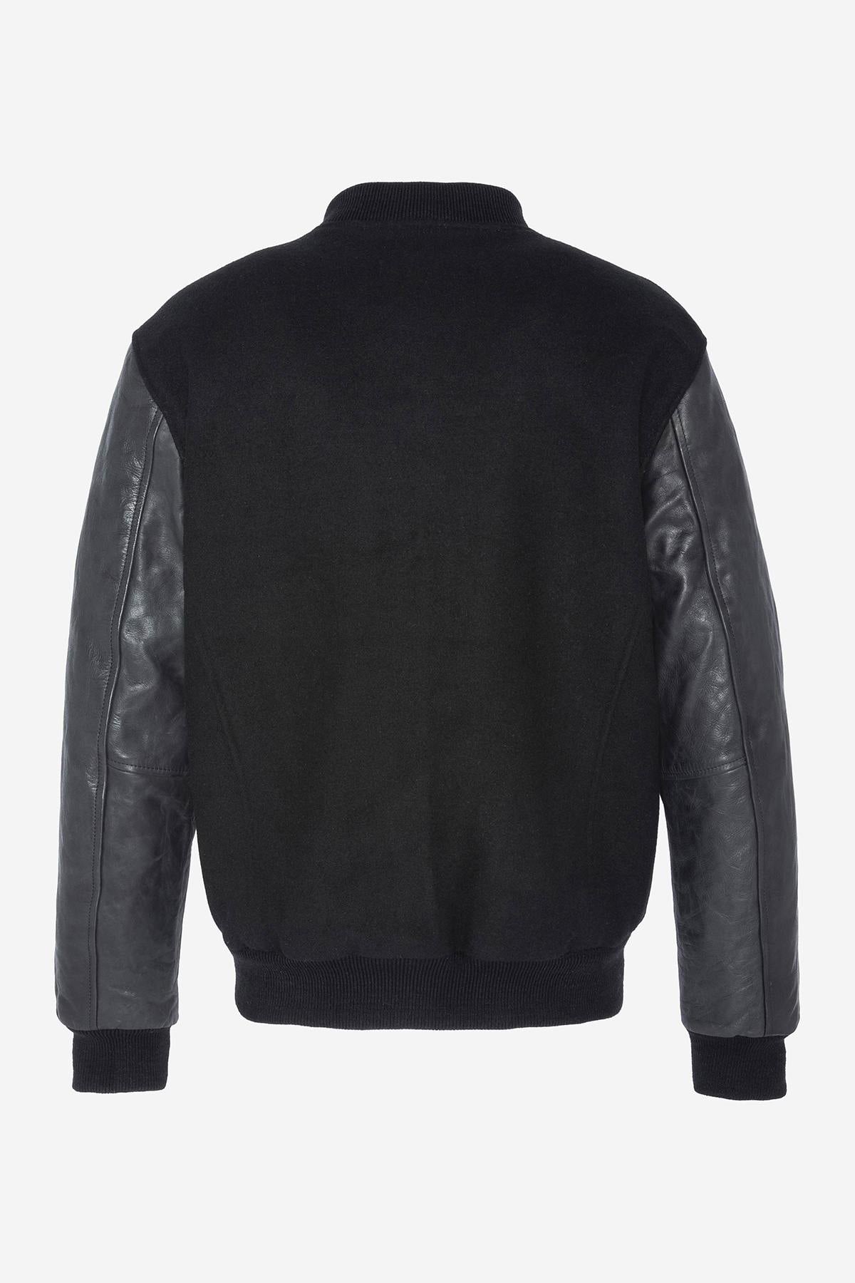 Chaqueta Hombre Schott LCUSA BLACK/BLACK — vista 6
