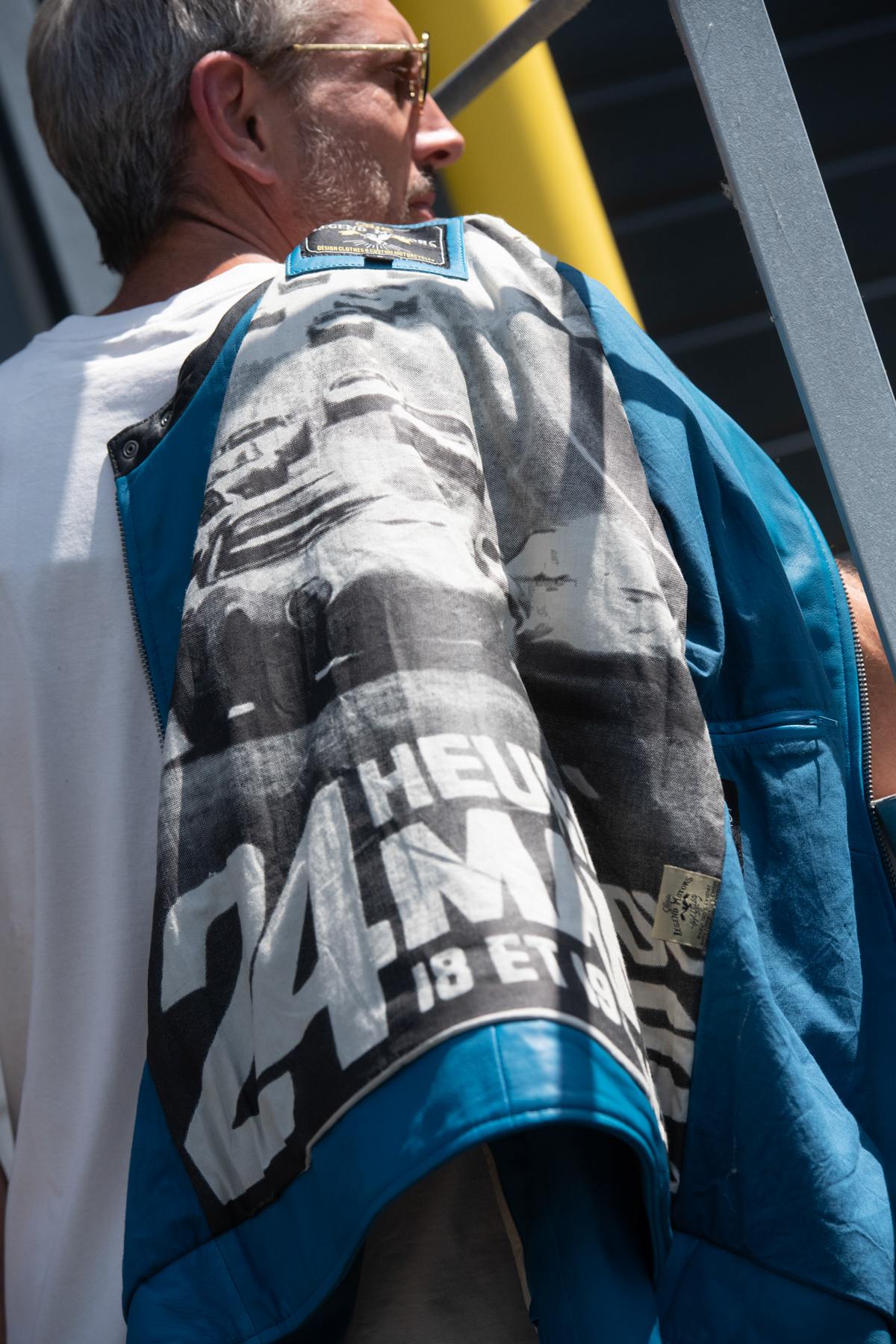 Giacche Uomo 24h Le Mans SHELBY-LM SHEEP CROWN GITANES / ECRU — vista 7