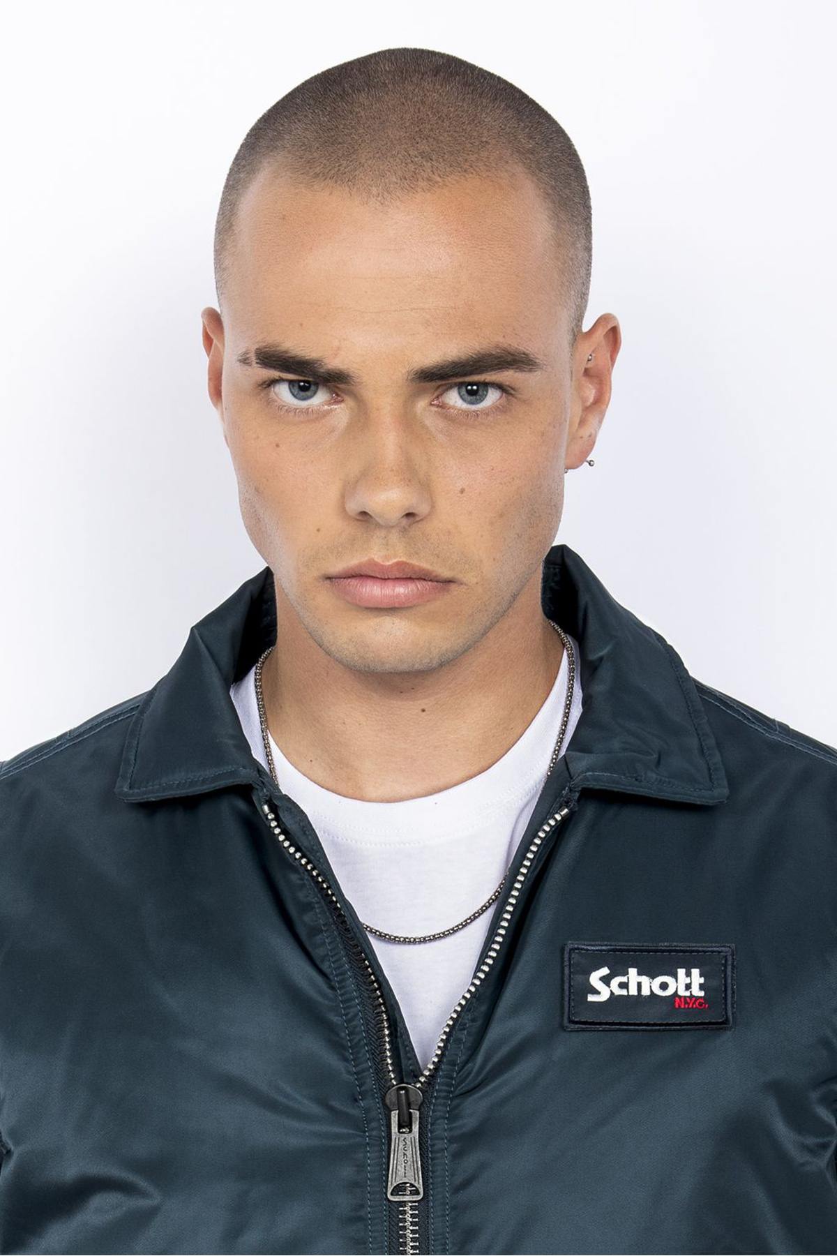 Herren Jacke Schott 210100RS NAVY — Ansicht 7