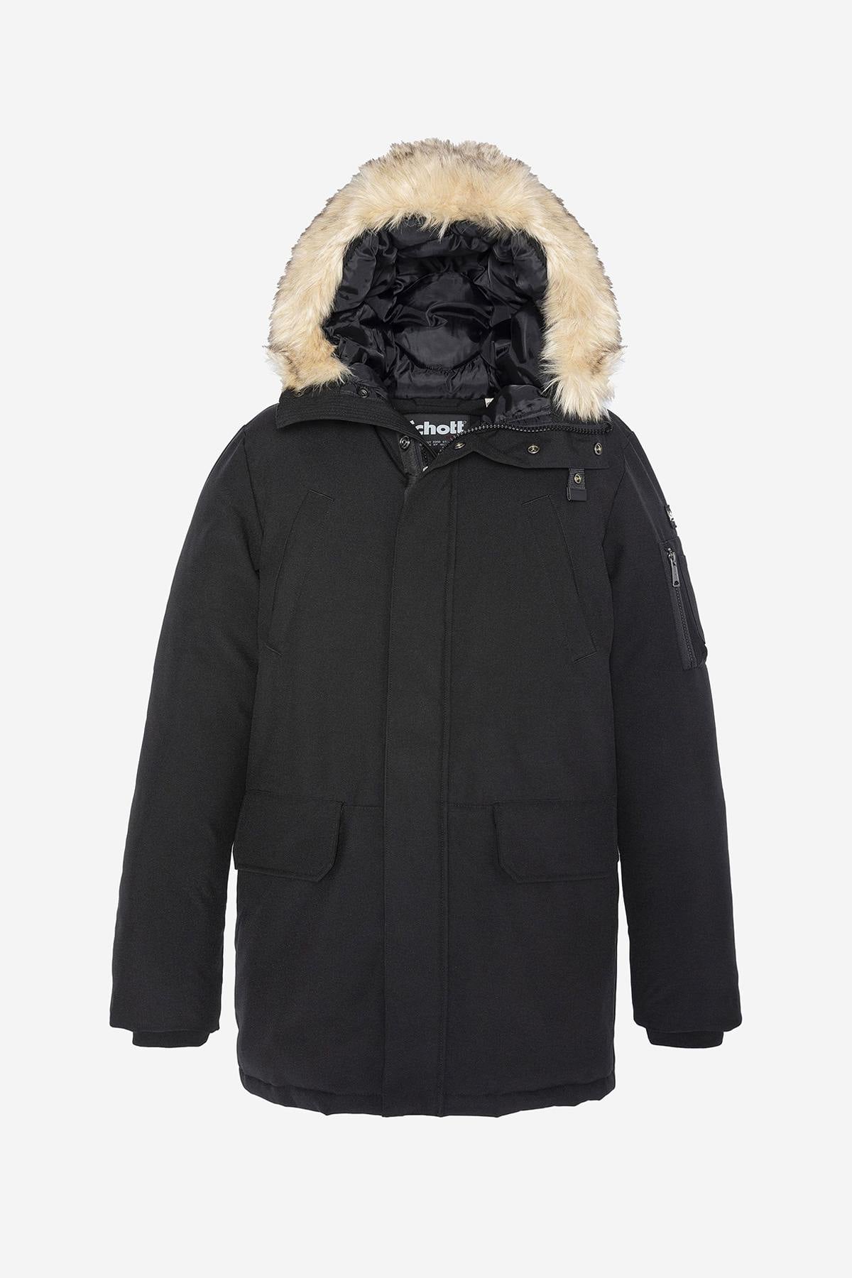 Veste Homme Schott NELSON20 BLACK — vue 8