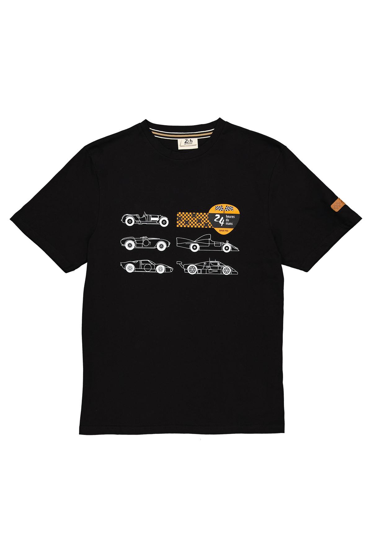Camiseta Hombre 24h Le Mans TEE SHIRT TSM07-005 NOIR — vista 1
