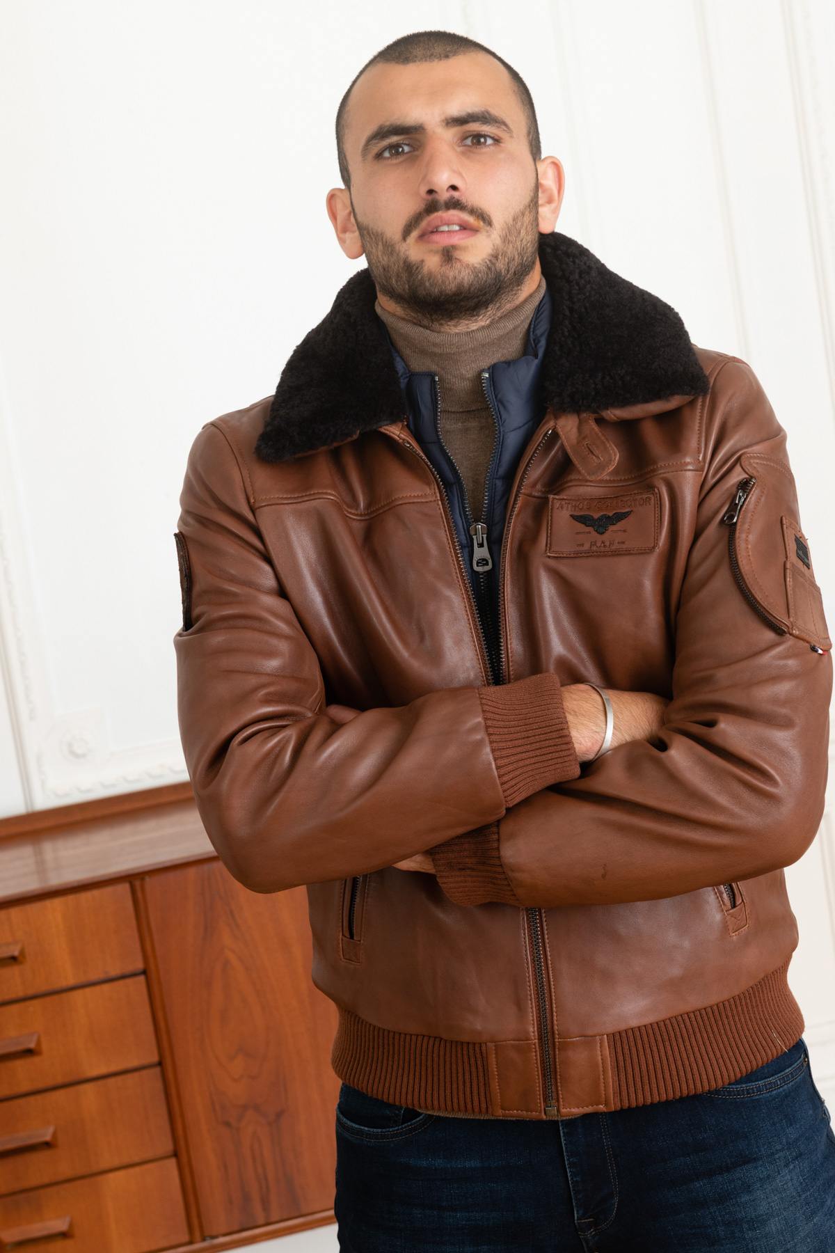 Giacche Uomo Patrouille De France RAFAL YCON COGNAC — vista 6