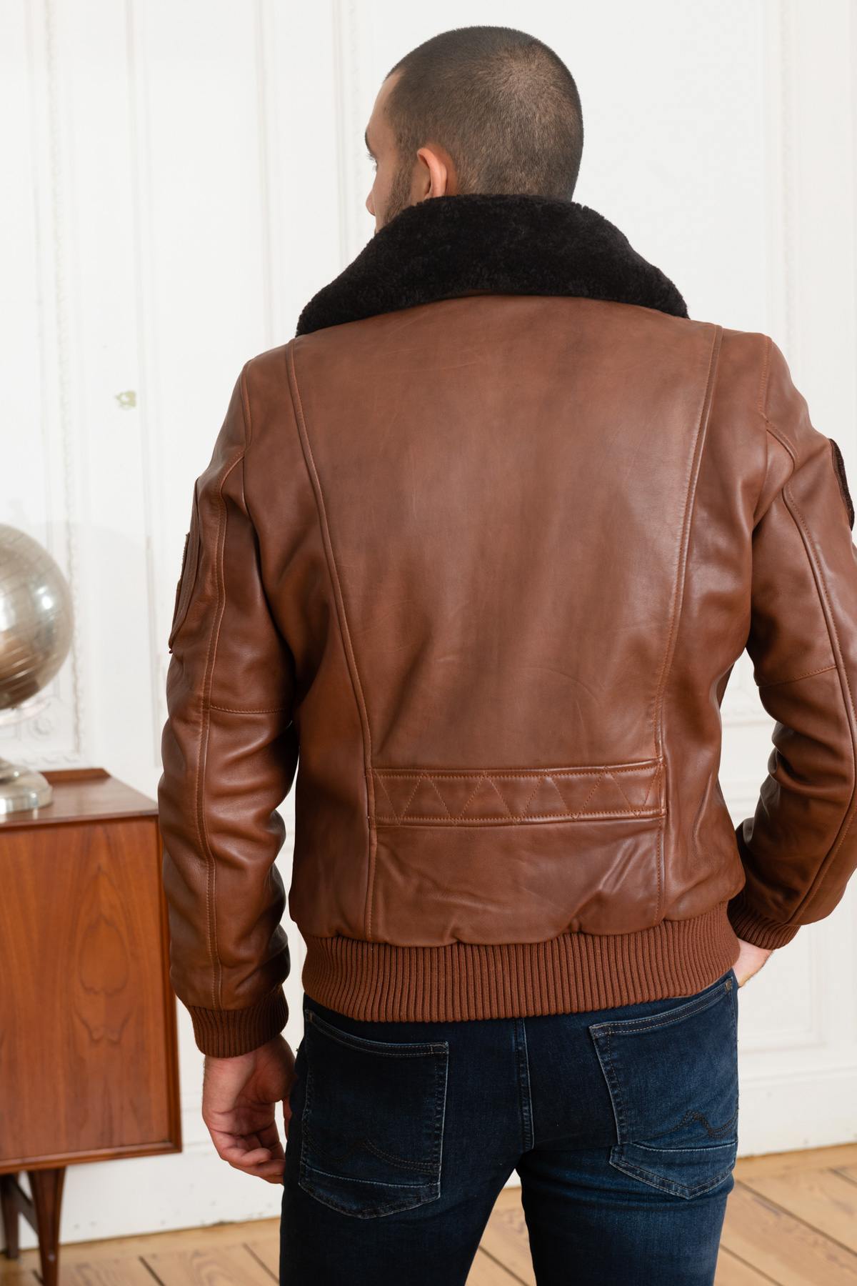 Giacche Uomo Patrouille De France RAFAL YCON COGNAC — vista 7