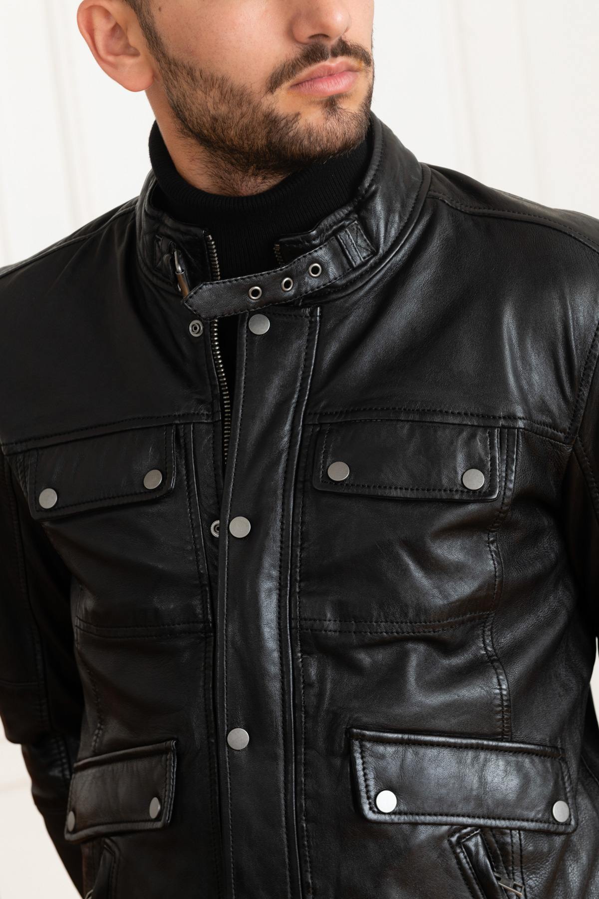 Blouson Homme Oakwood TRUCKER NOIR 501 — vue 7