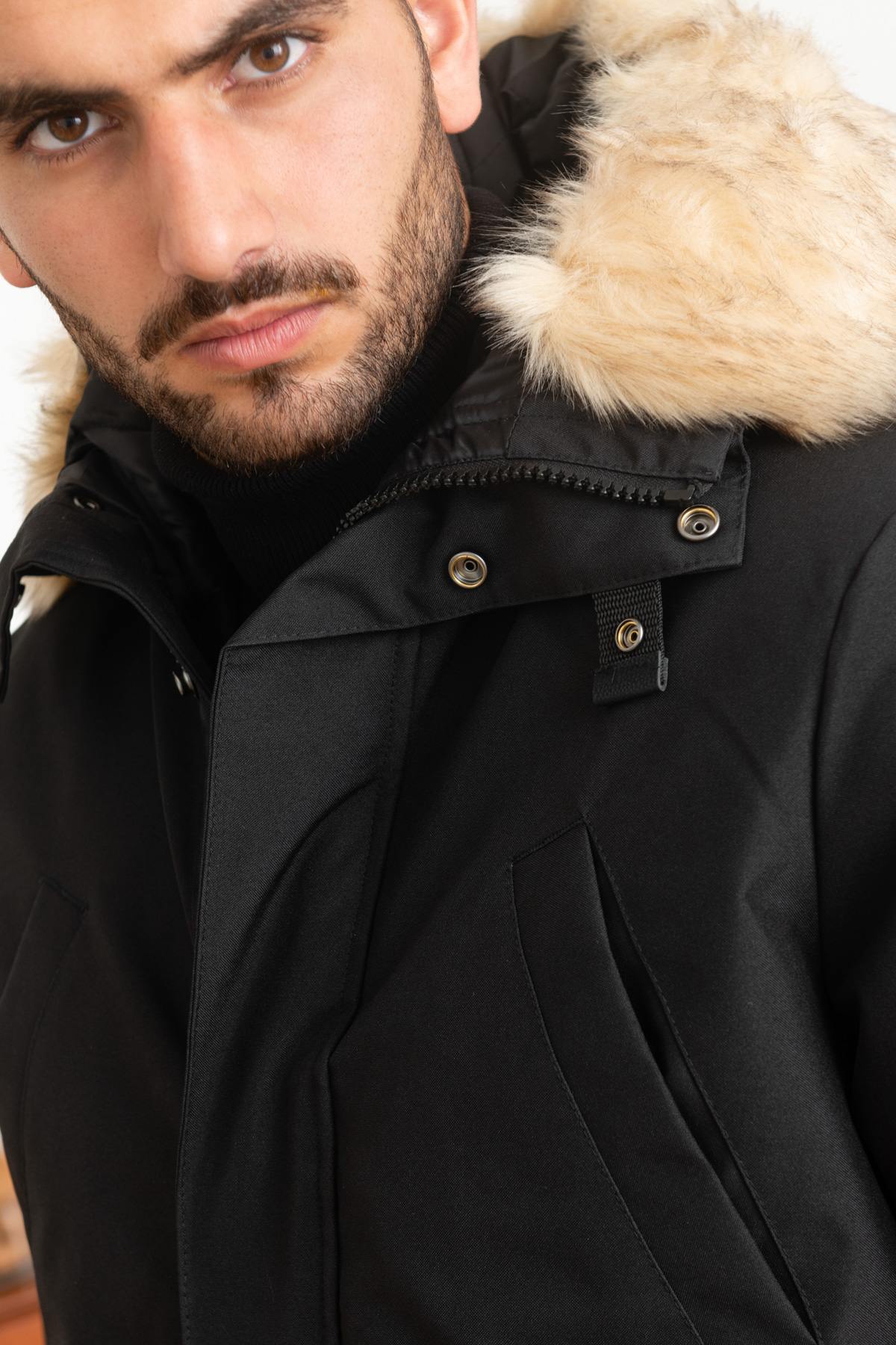 Veste Homme Schott NELSON20 BLACK — vue 7