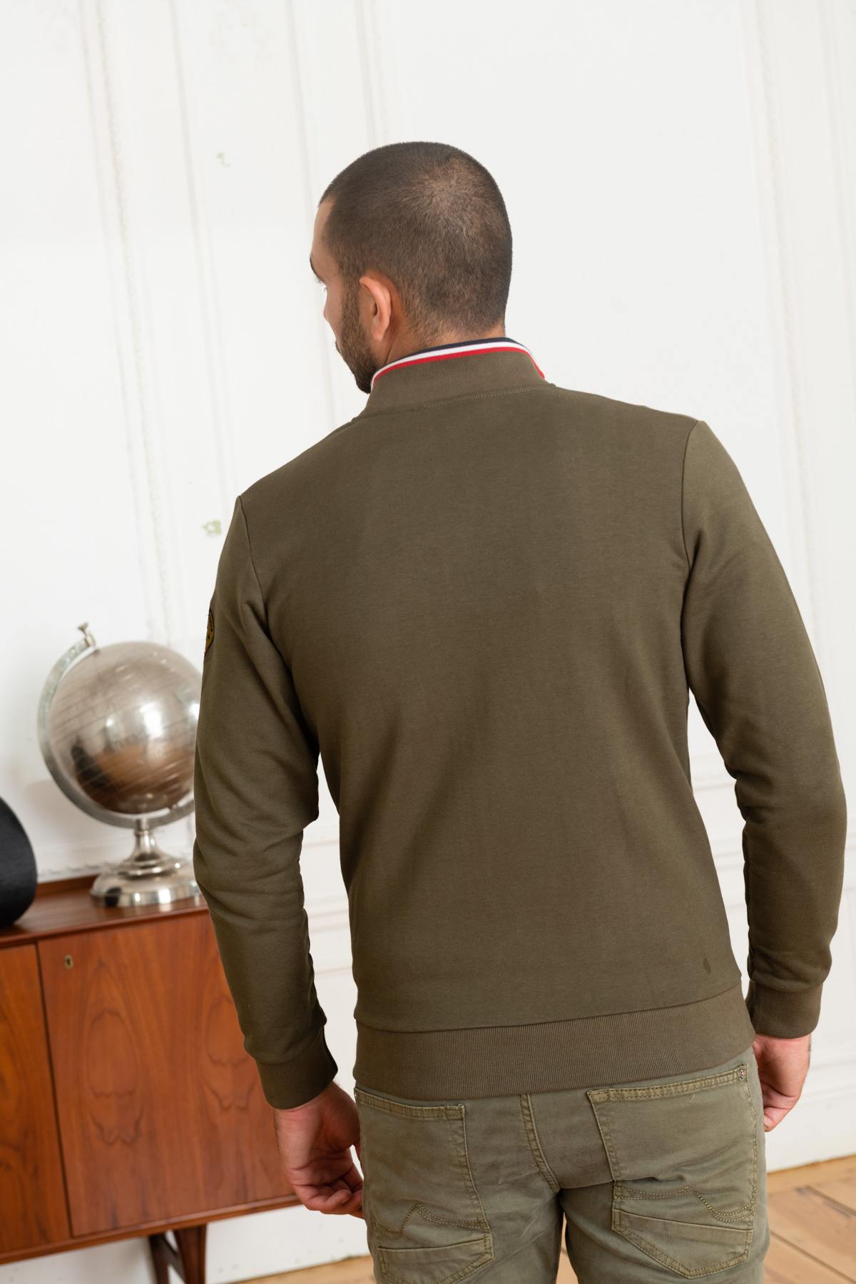 Jersey/sudadera Hombre Patrouille De France ACTIVE FRENCH KHAKI — vista 4