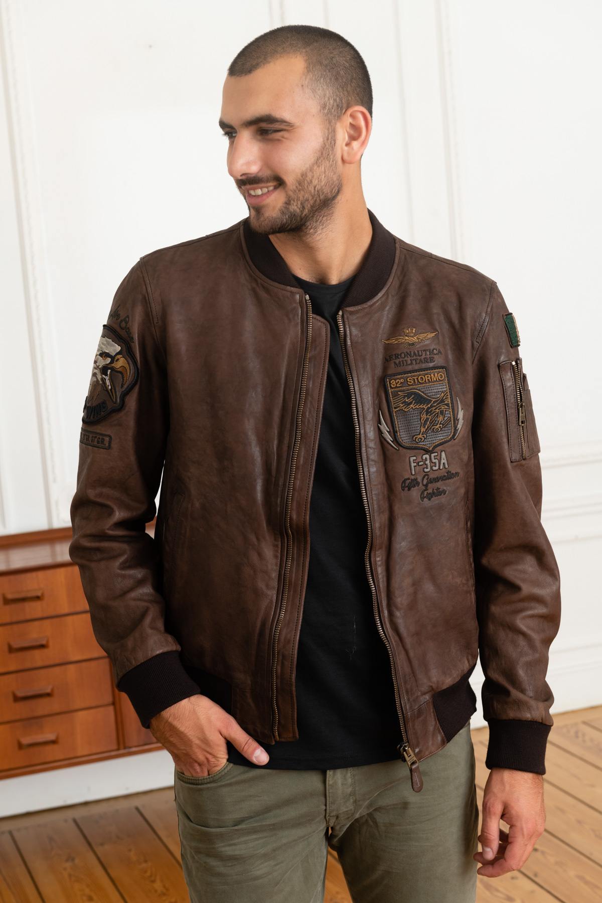 Veste Anti-G Aeronautica Militare Taille 54 – Style Aviateur Militaire, Neuve Avec étiquettes