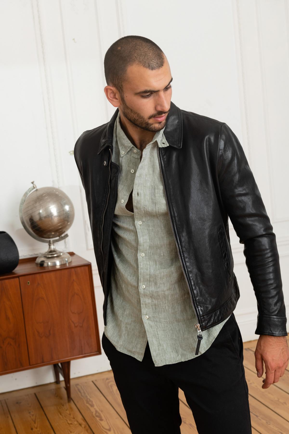 Herren Jacke Redskins NORIS GREEN BLACK — Ansicht 6