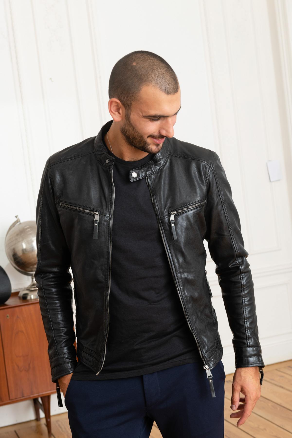 Giacche Uomo Cityzen KANSAS BLACK — vista 6
