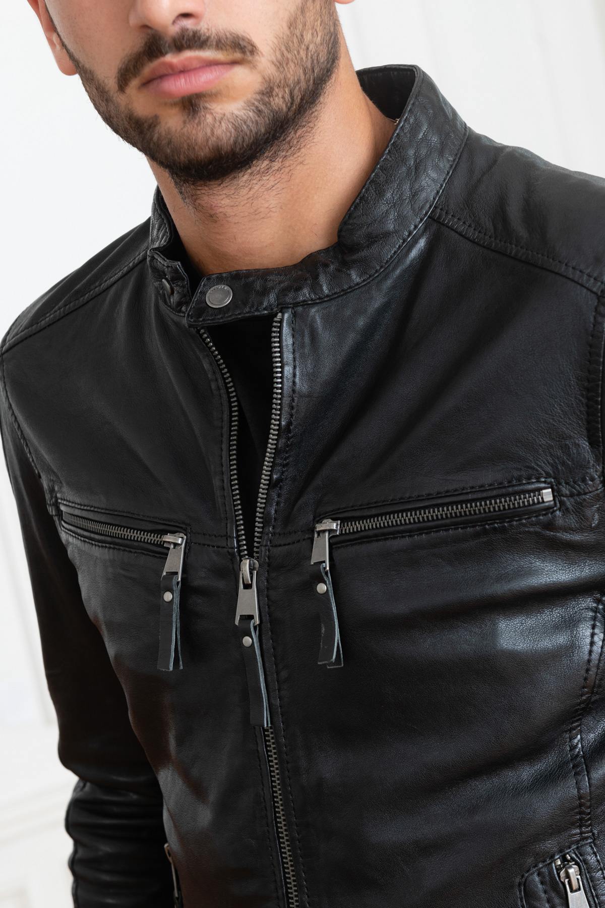 Giacche Uomo Cityzen KANSAS BLACK — vista 11