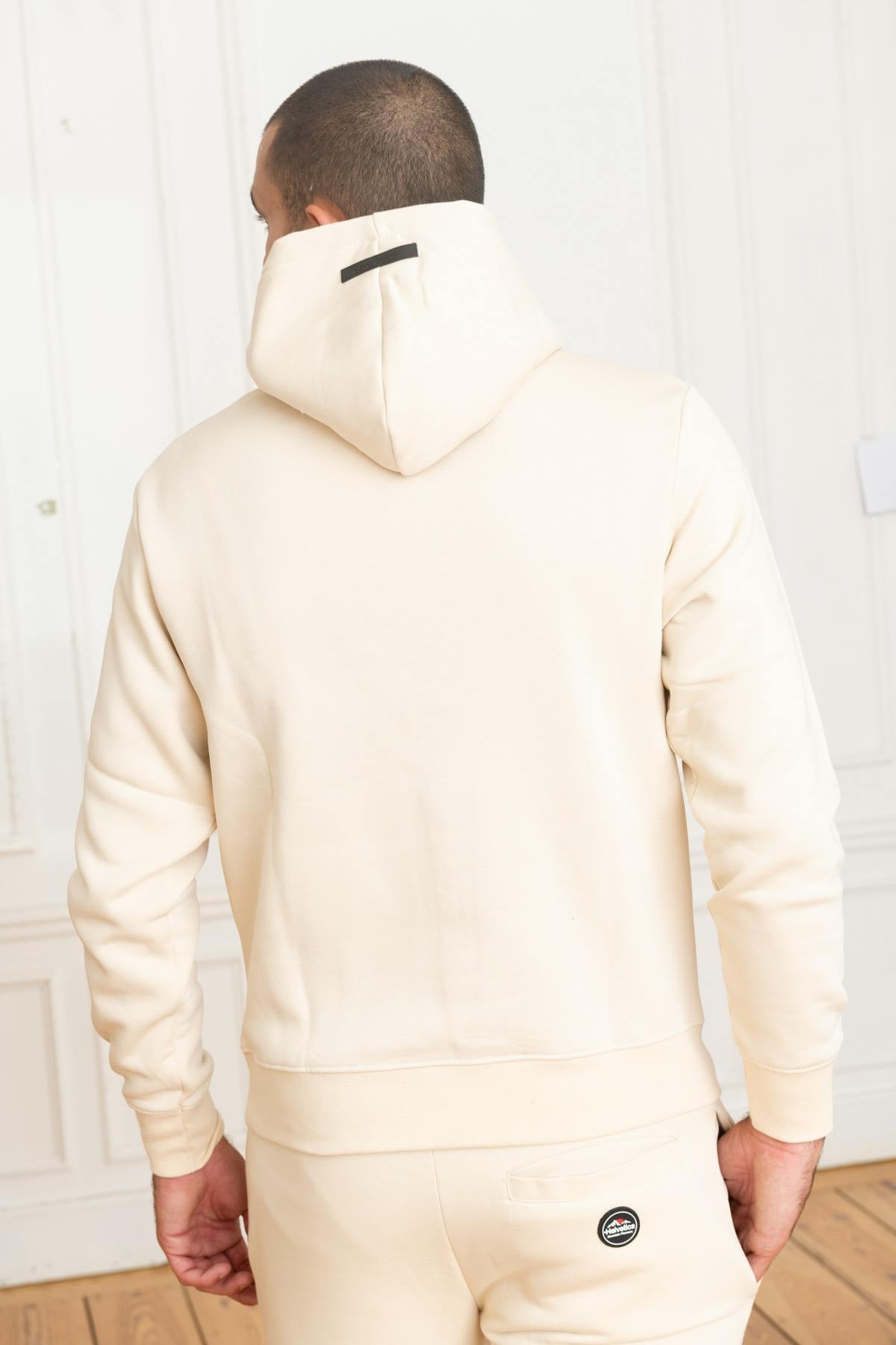 Pull/sweatshirt Homme Helvetica Mountain Pioneers LAUN CREAM — vue 5