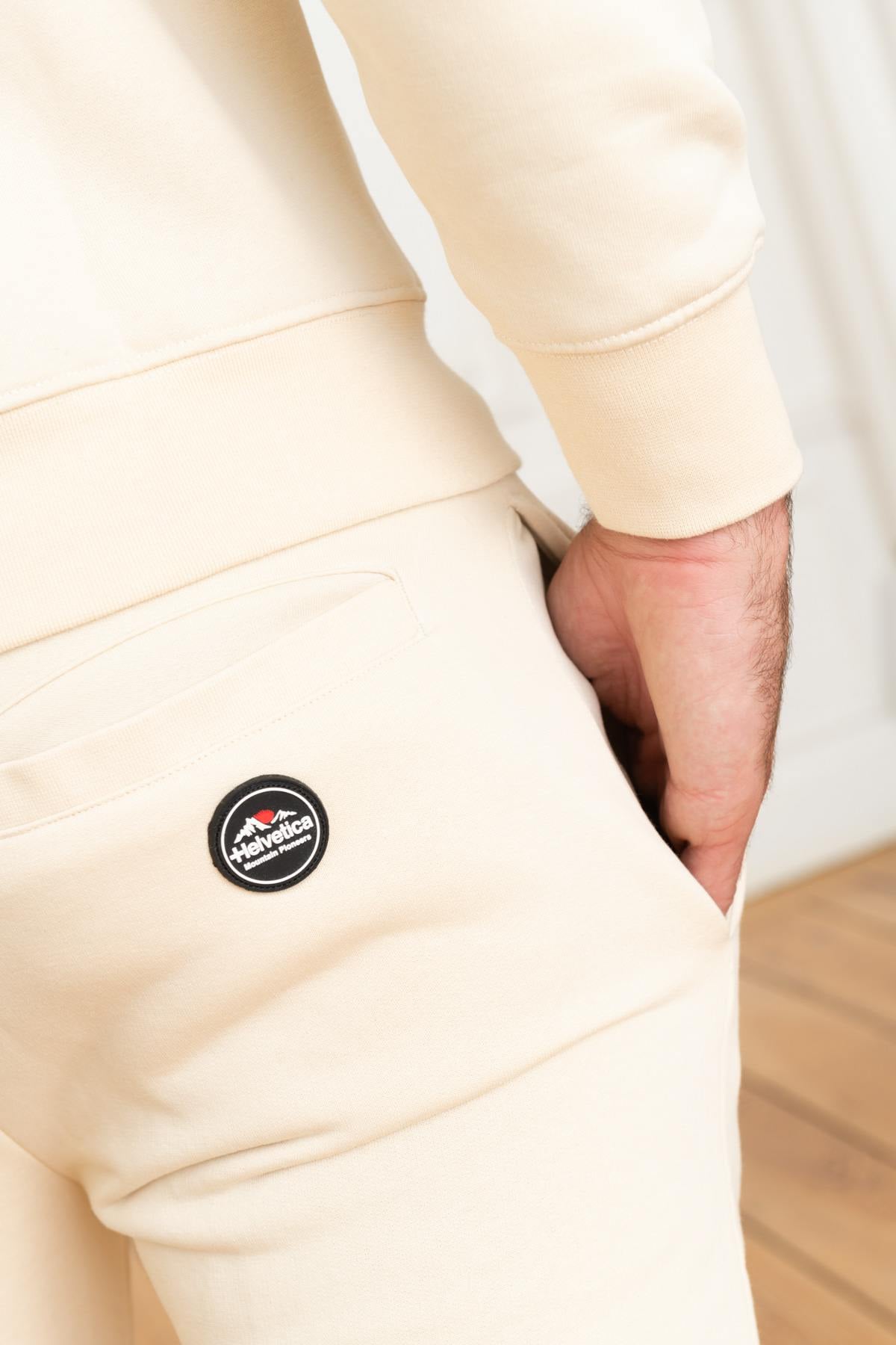 Pantalon Homme Helvetica Mountain Pioneers RACKAY CREAM — vue 6