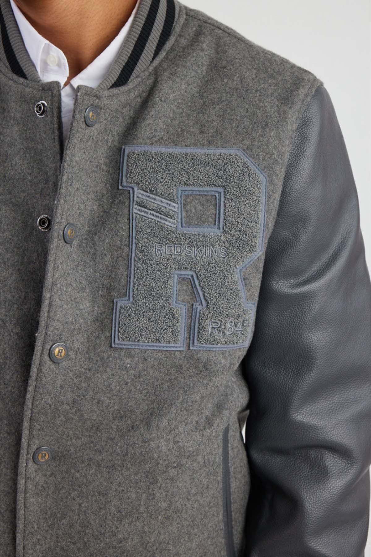 Herren Jacke Redskins OXFORD HATCH GREY — Ansicht 7