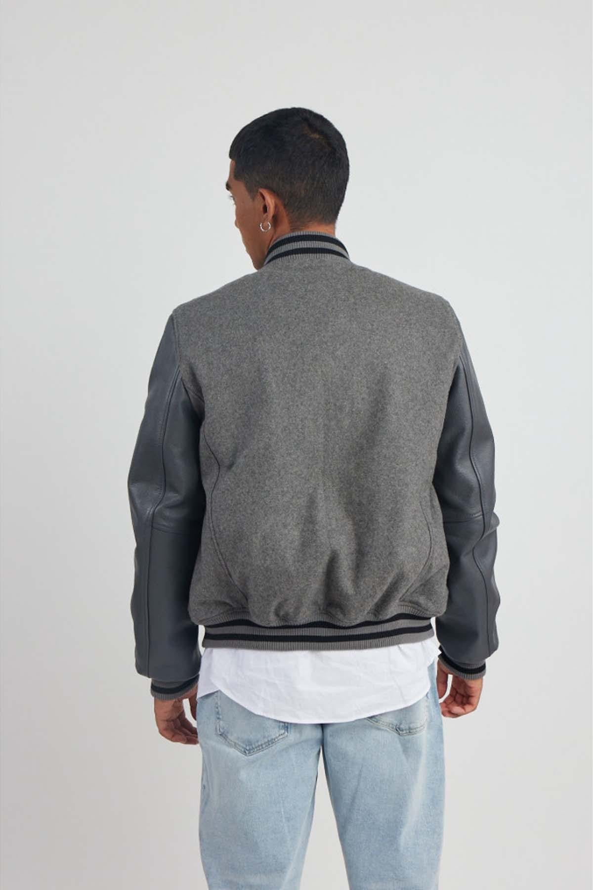 Herren Jacke Redskins OXFORD HATCH GREY — Ansicht 4