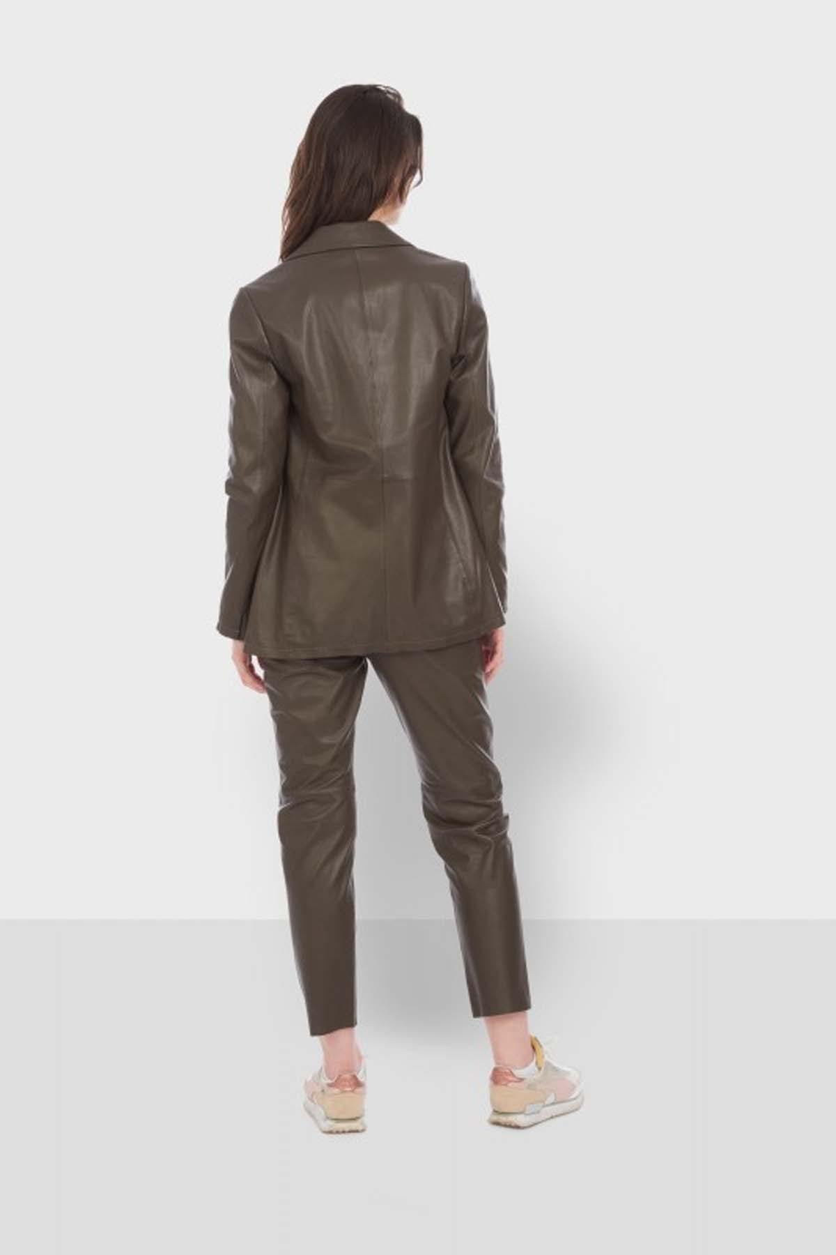Veste Femme Oakwood MEG MARRON 502 — vue 2