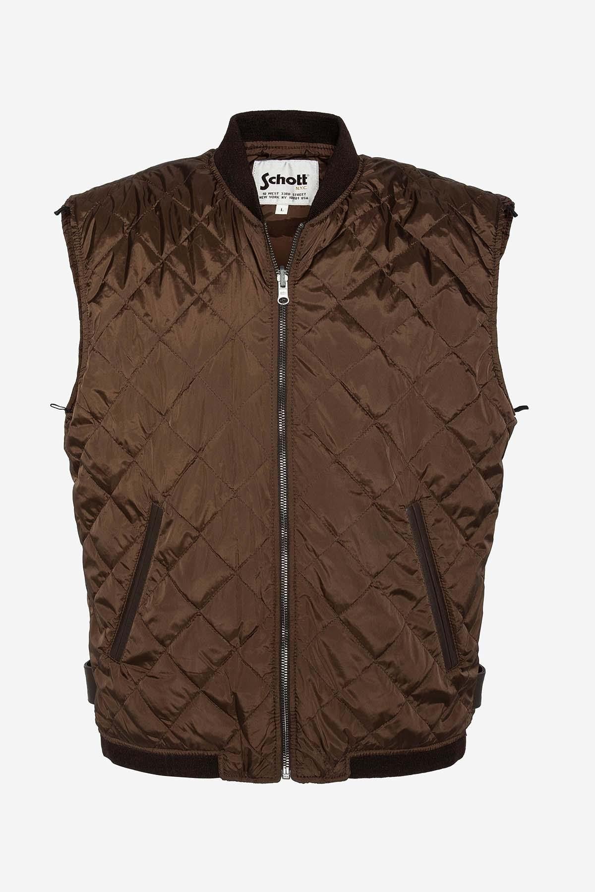 Herren Jacke Schott LCFLYW22 BROWN — Ansicht 8
