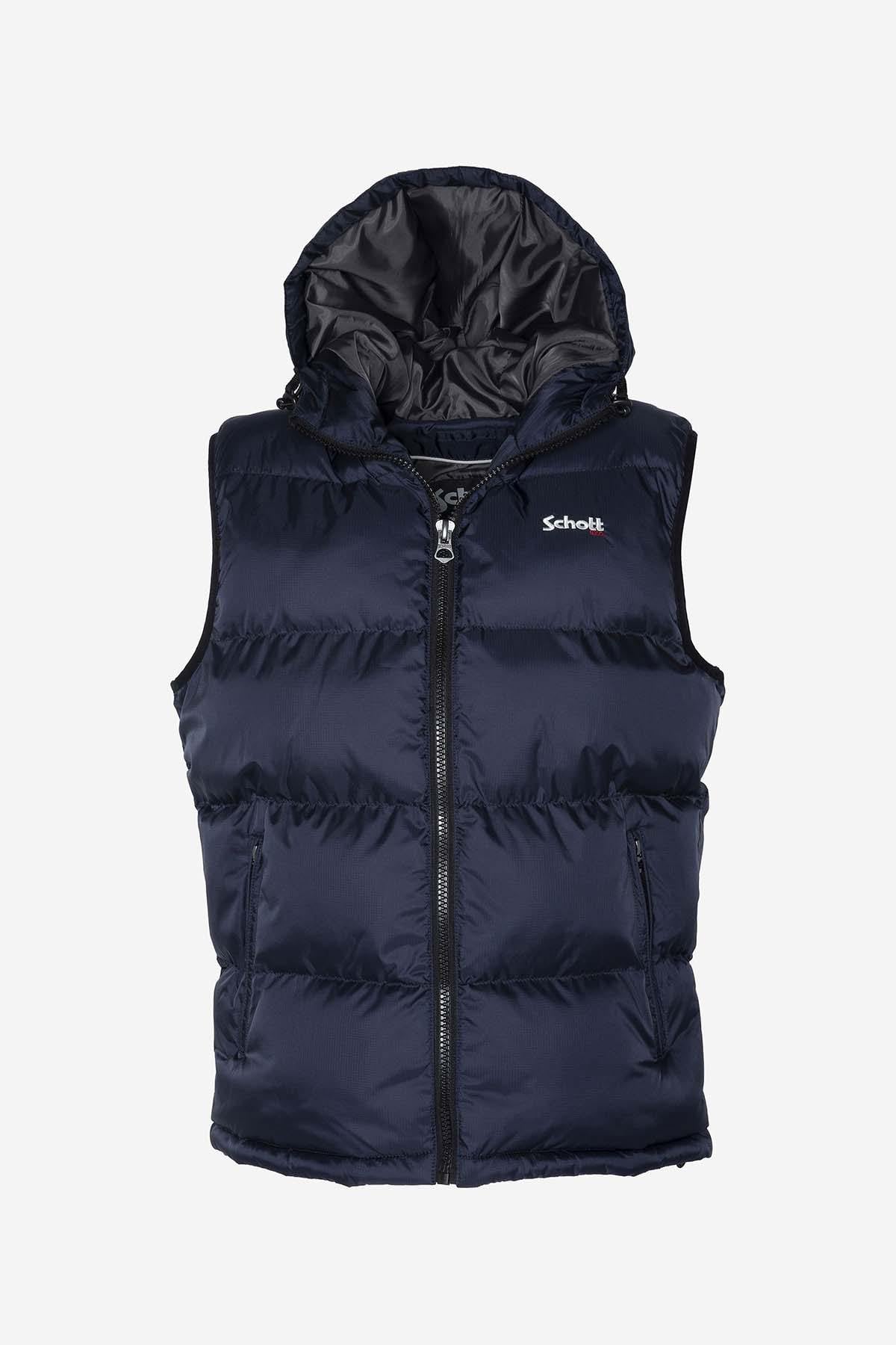 Herren Jacke Schott IDAHO2V NAVY — Ansicht 6