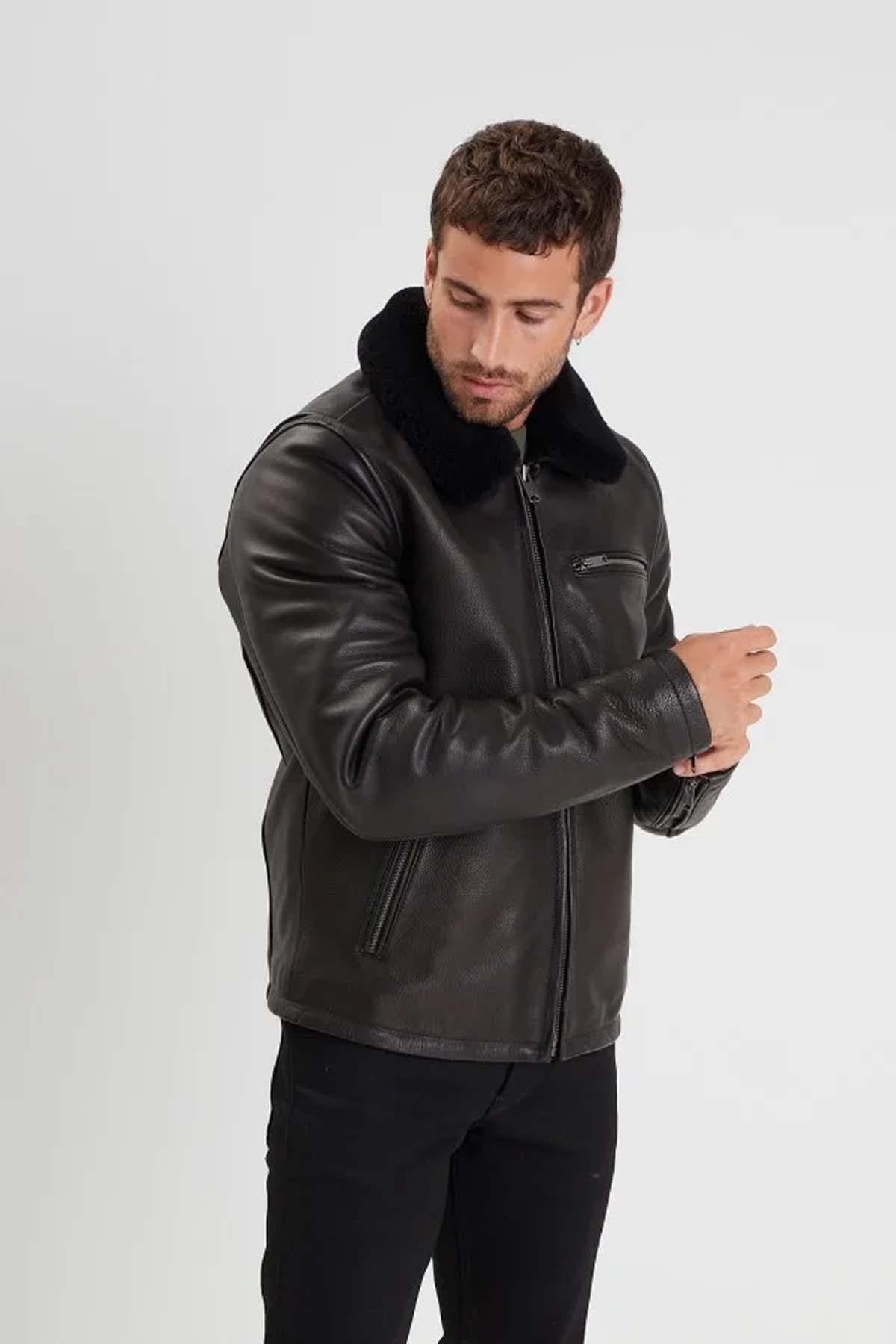 Blouson Homme Daytona ASPHALT COW MALIBU BLACK — vue 6