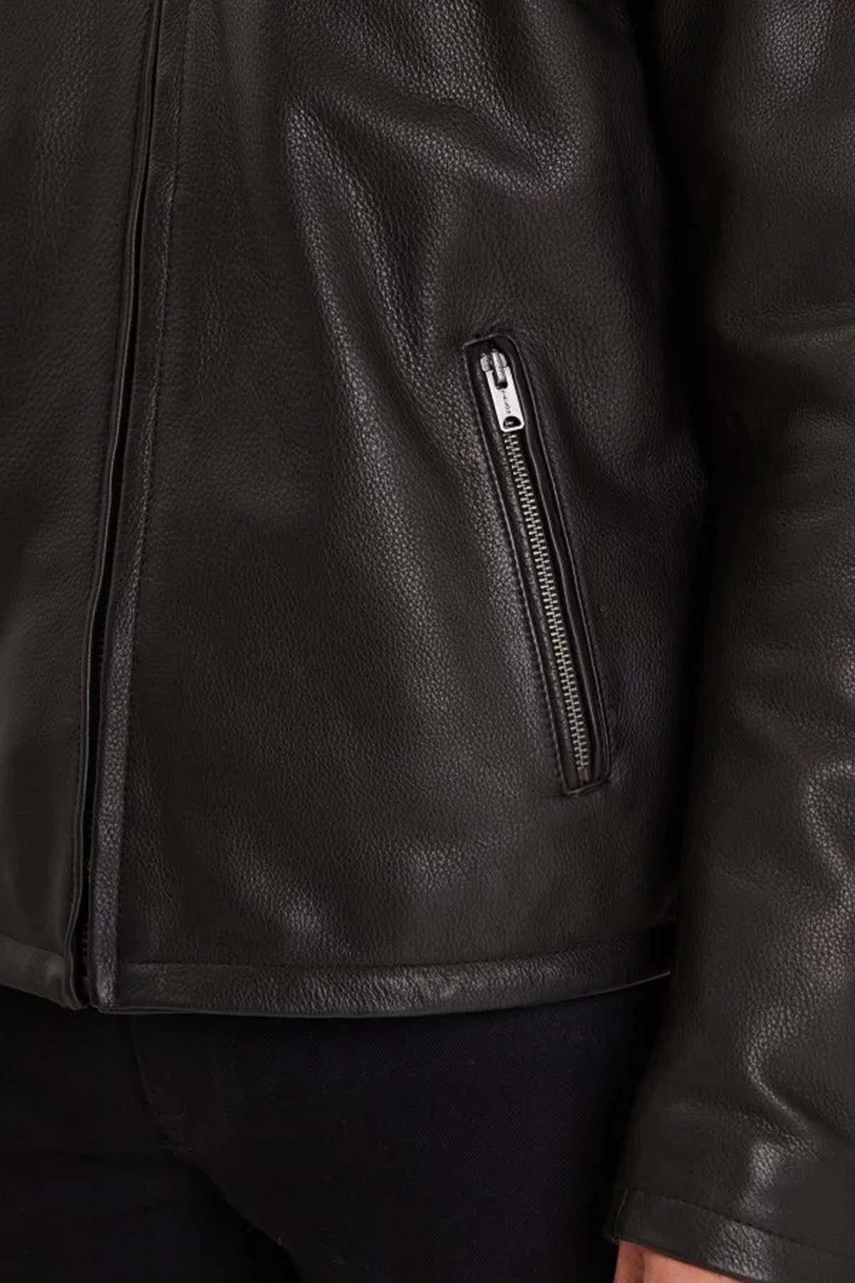 Blouson Homme Daytona ASPHALT COW MALIBU BLACK — vue 4