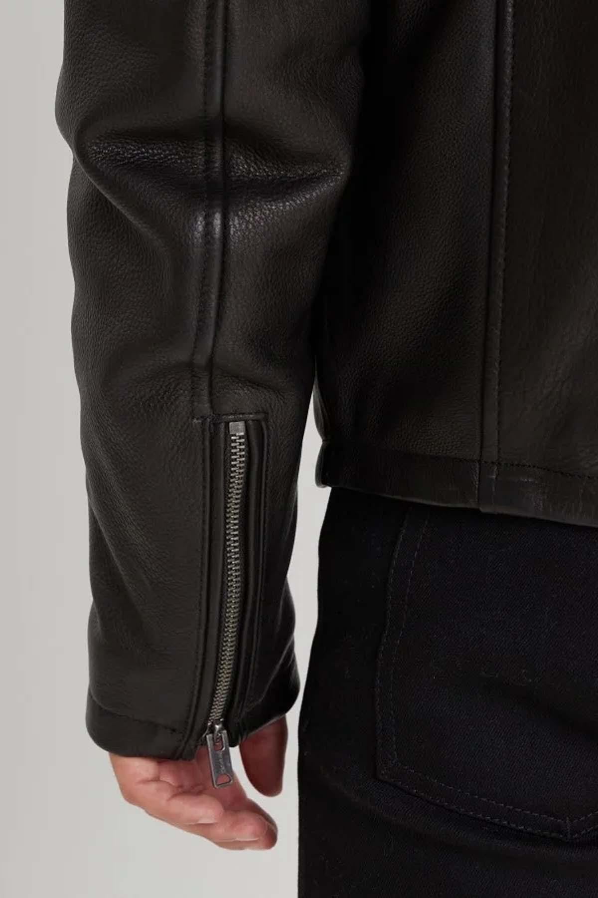 Blouson Homme Daytona ASPHALT COW MALIBU BLACK — vue 5