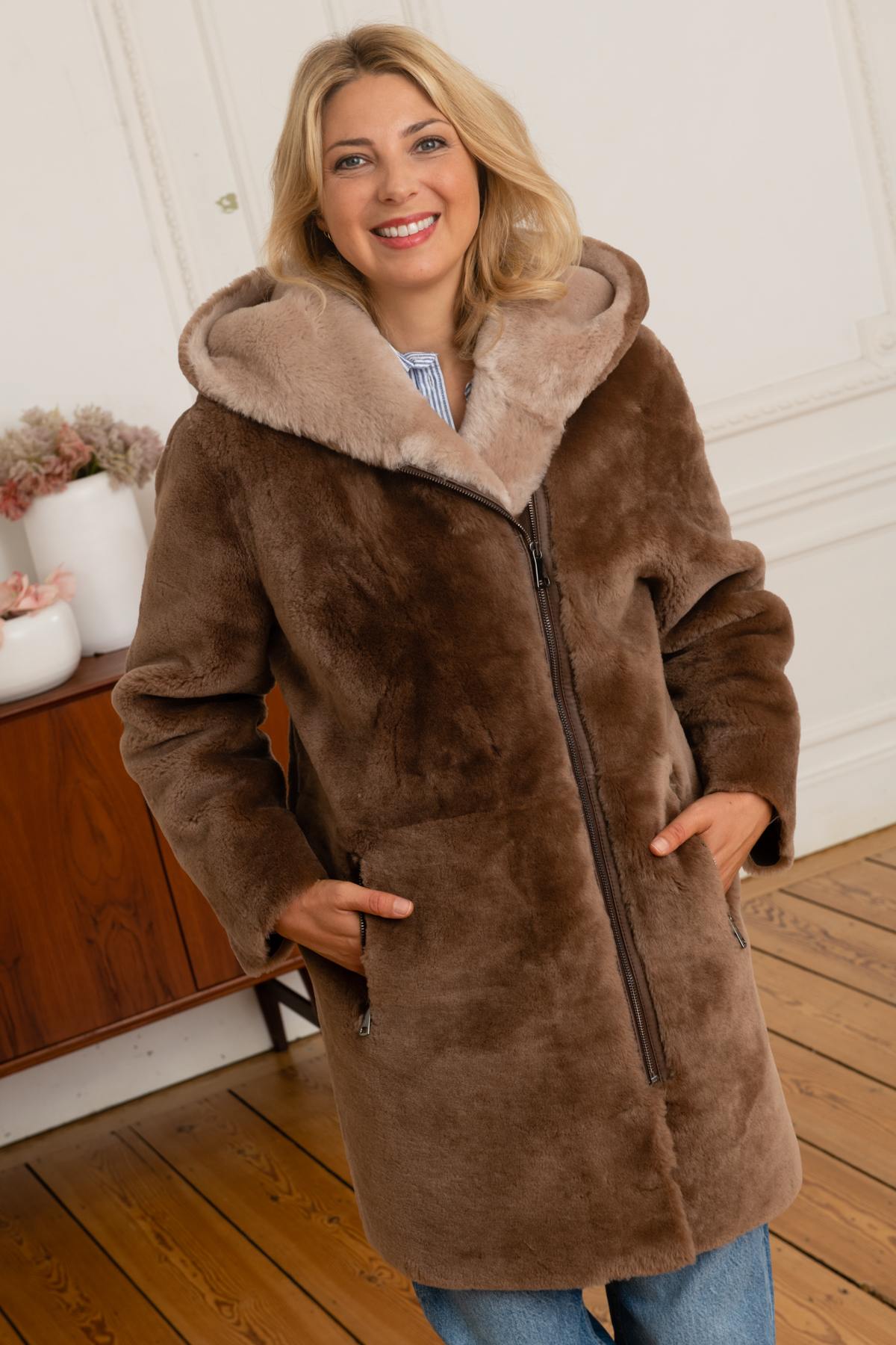 Giacche Donna Cityzen VALERIA TAUPE — vista 6