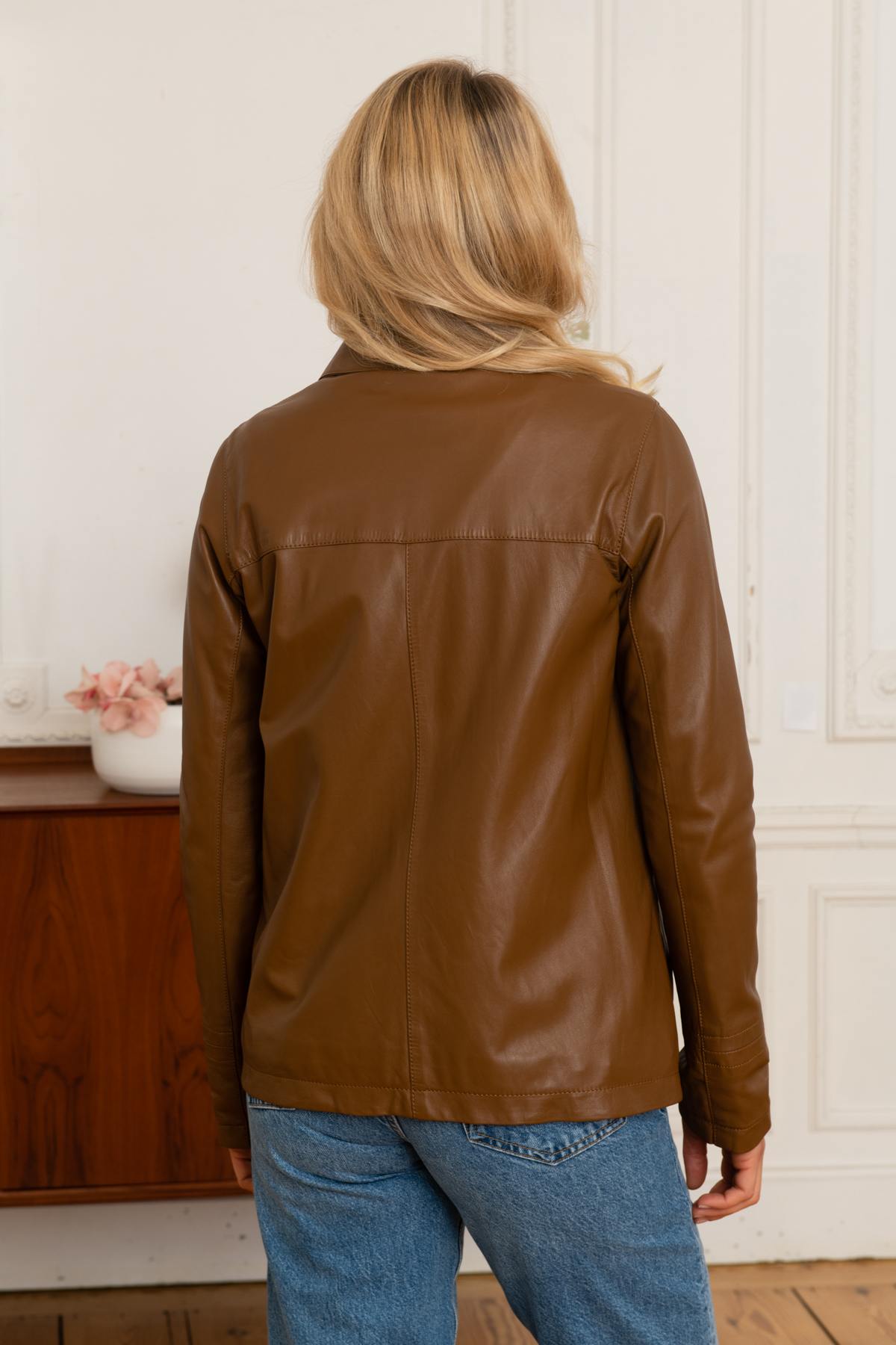 Blouson Femme Oakwood NANCY FAUVE 510 — vue 5