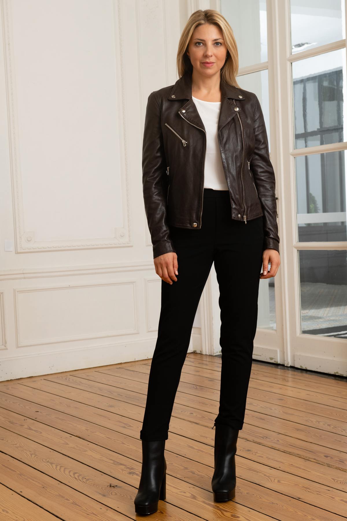 Damen Jacke Rose Garden OLYMPE LAMB VITA R.BROWN — Ansicht 2