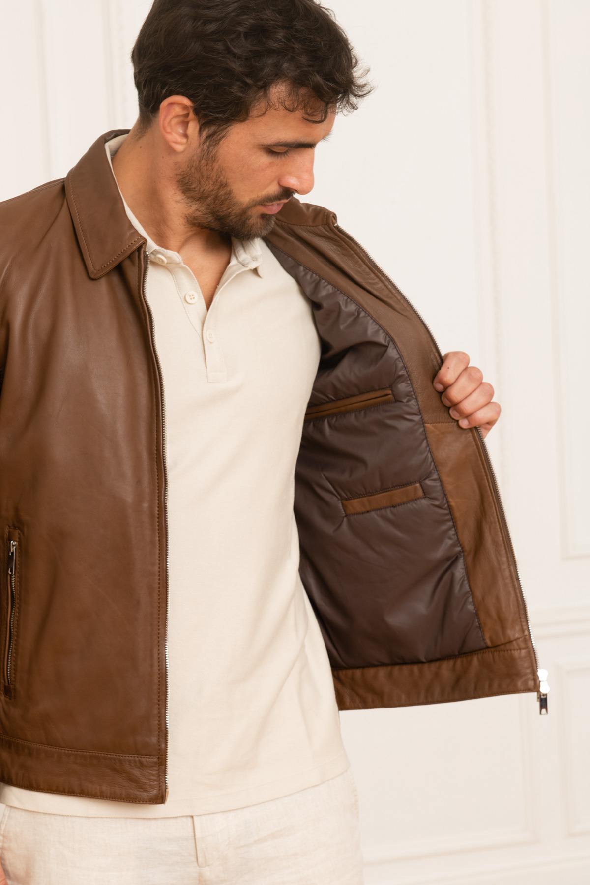 Herren Jacke Serge Pariente CARLO TOBACCO — Ansicht 4