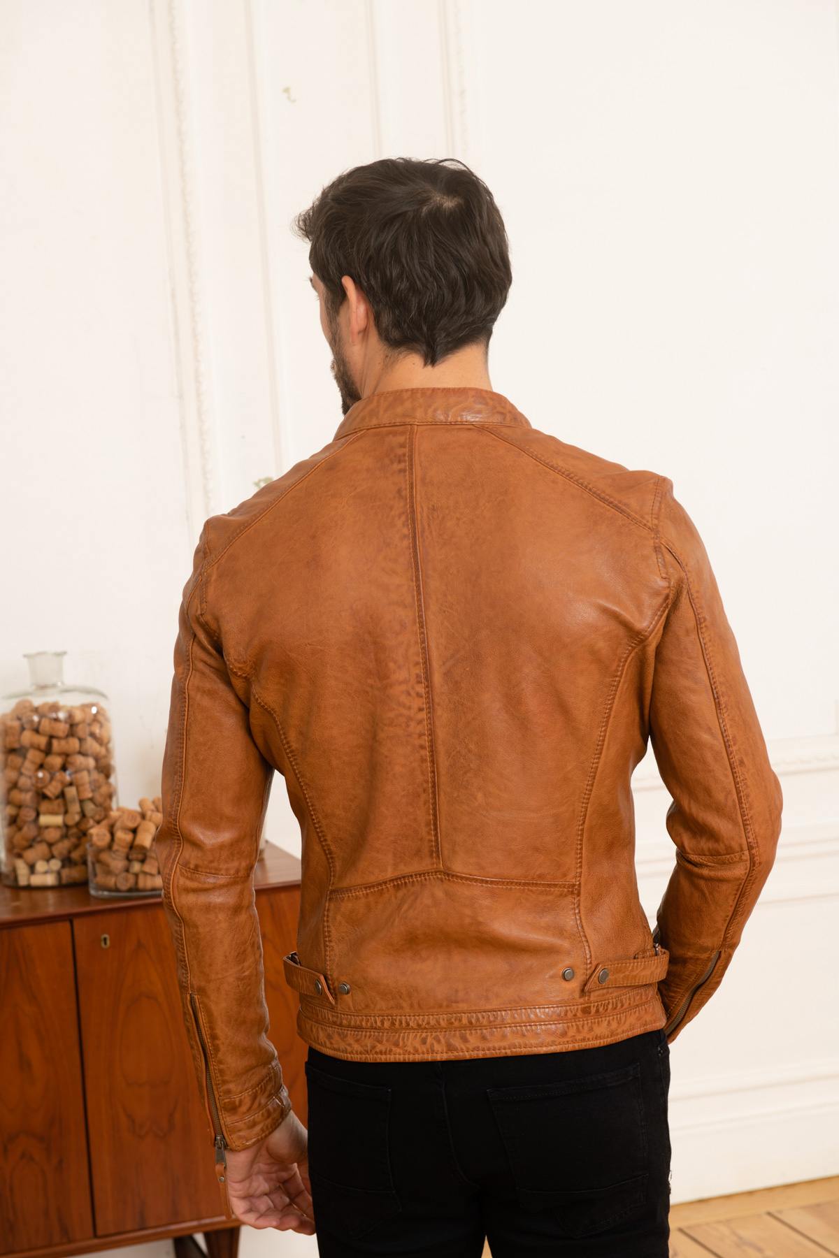 Giacche Uomo Cityzen KANSAS COGNAC — vista 6