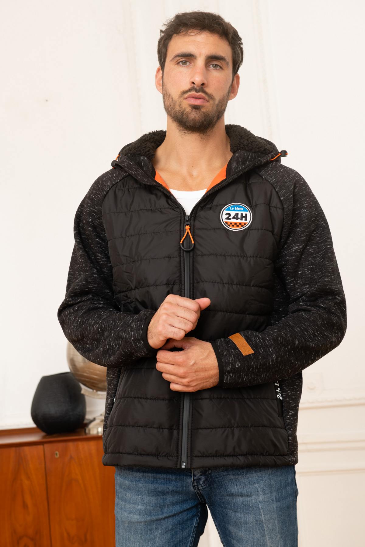 Herren Jacke 24h Le Mans VESTE KS562-005 NOIR — Ansicht 1